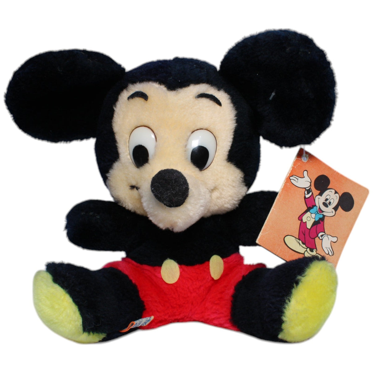 123000012484 Disney Disneyland Bean Bag, I'M: MICKEY MOUSE Kuscheltier Kumpel Leo Mickey Mouse Micky Maus neu