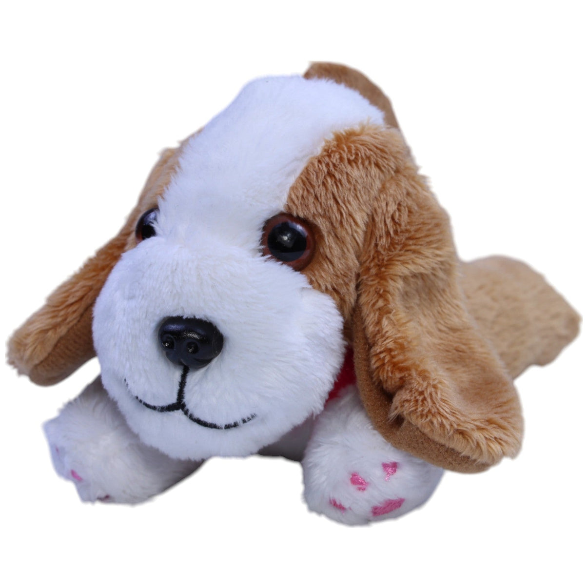 123000012879 Sbabam Hund mit Klettverschluss Kuscheltier Kumpel Leo Gebraucht