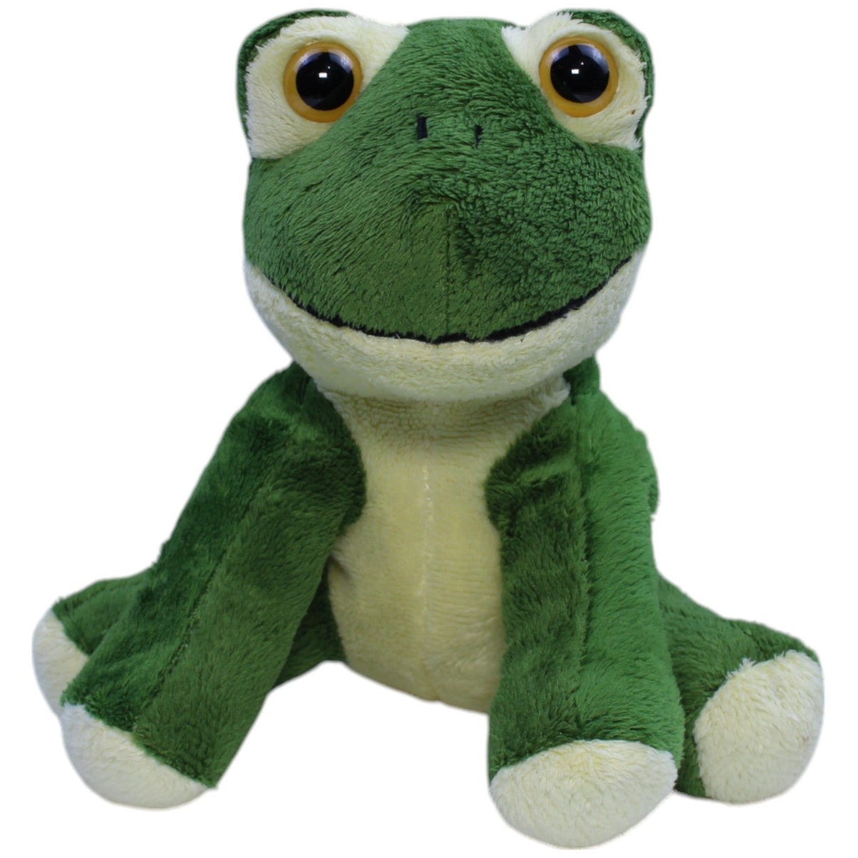 123000013085 Minifeet Süßer Frosch, sitzend Kuscheltier Kumpel Leo Gebraucht