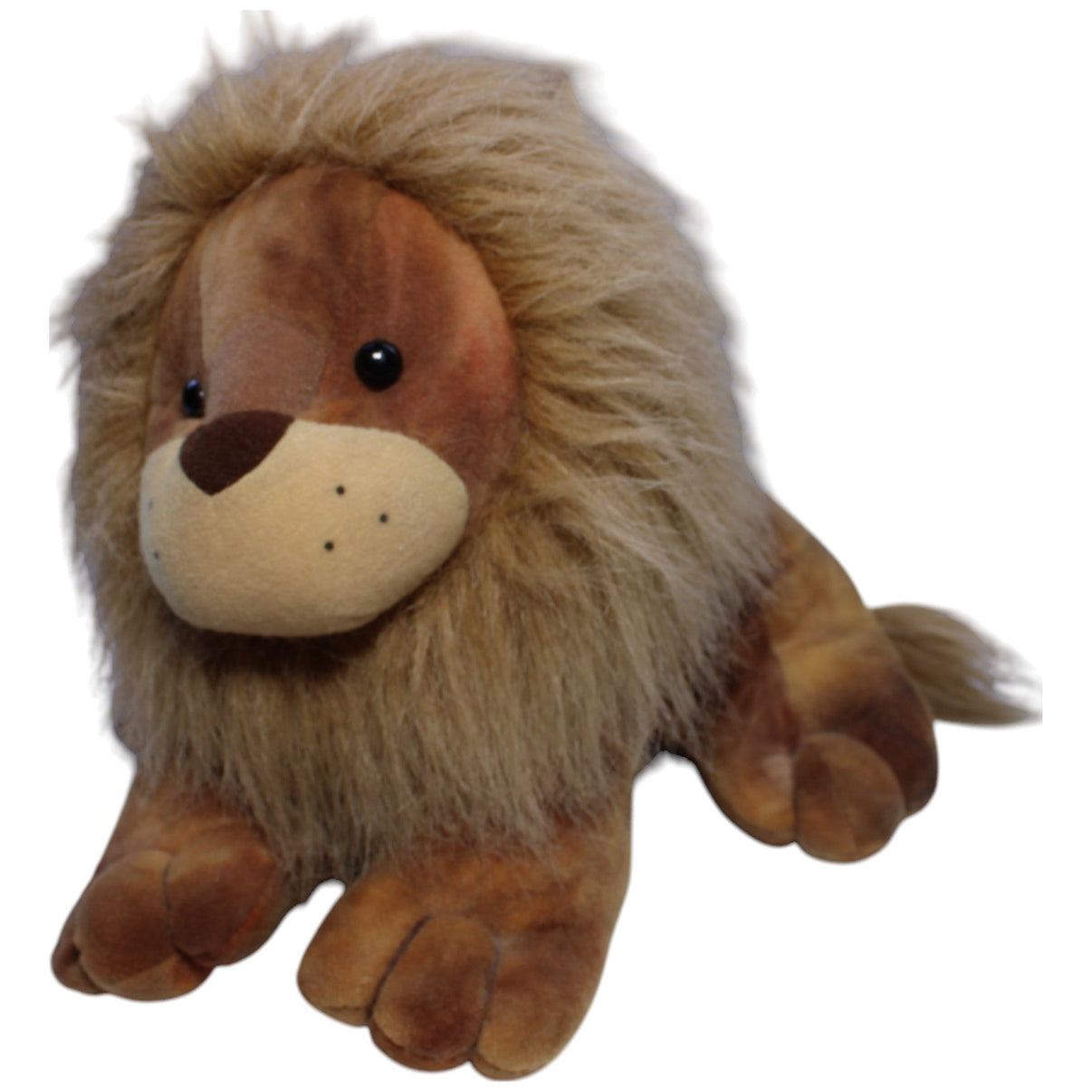 123000013219 Heunec Hübscher Löwe, liegend Kuscheltier Kumpel Leo Gebraucht Raubkatze Vintage