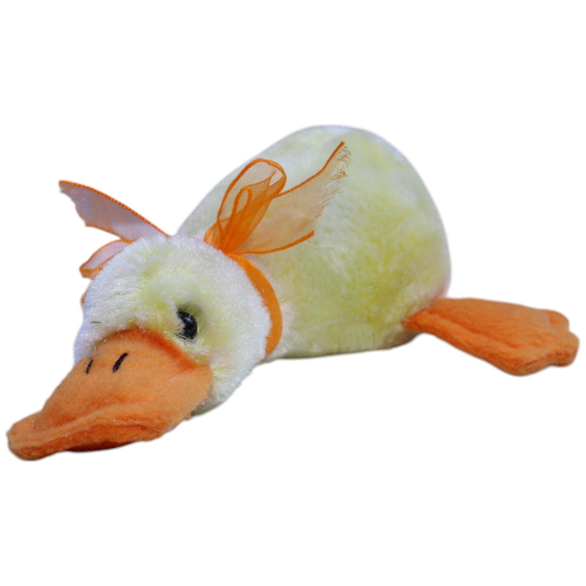 123000013270 Pfennigpfeiffer Dako Gelbe Ente, liegend Kuscheltier Kumpel Leo Gebraucht