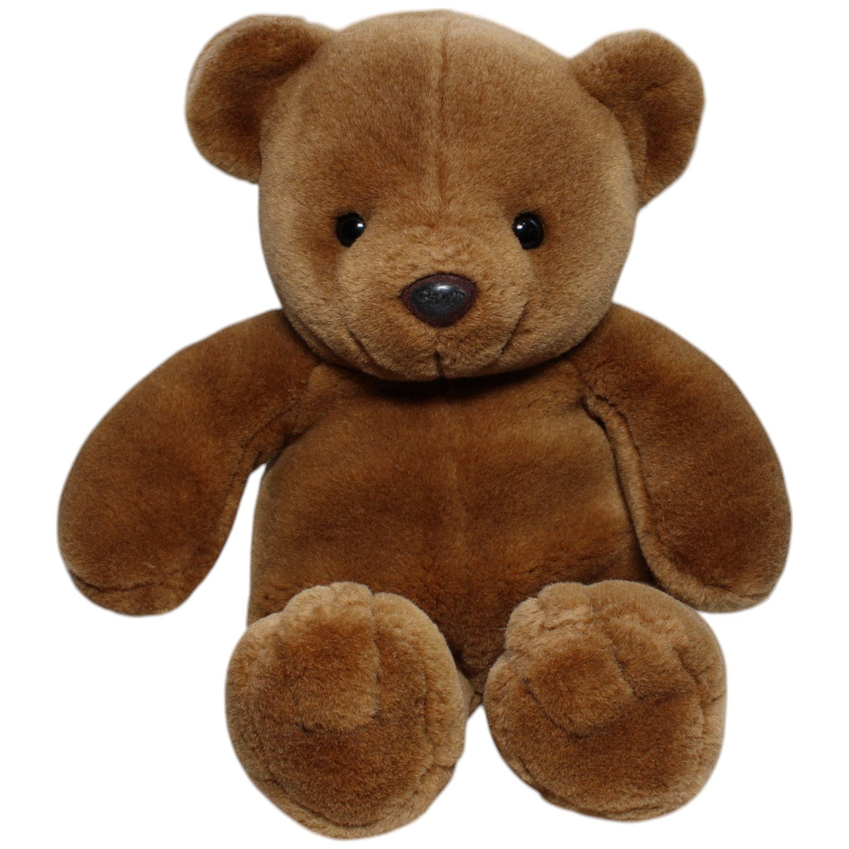 123000013436 Heunec Brauner Teddy, groß Kuscheltier Kumpel Leo Gebraucht Teddy Teddybär