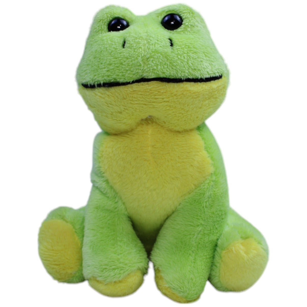 123000013441 KANGaROO Süßer kleiner Frosch, sitzend Kuscheltier Kumpel Leo Gebraucht