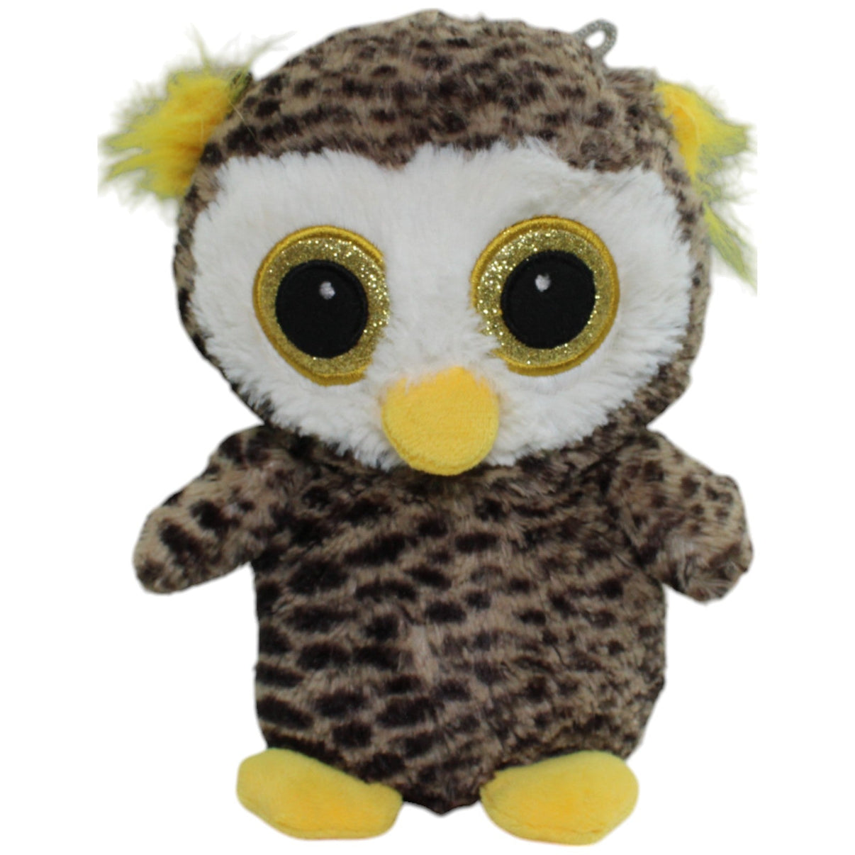 123000013495 Rasehorn Braune Eule mit Glitzeraugen Kuscheltier Kumpel Leo Gebraucht