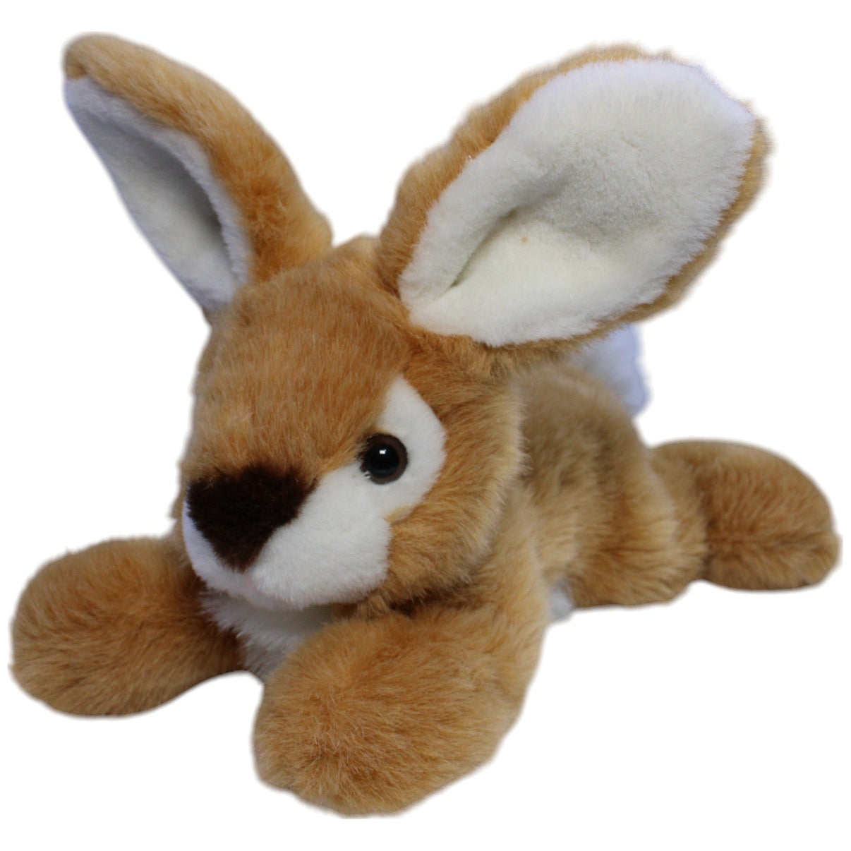 123000013572 M. Klein Plüschel, liegender hübscher Hase Kuscheltier Kumpel Leo Gebraucht Kaninchen Vintage