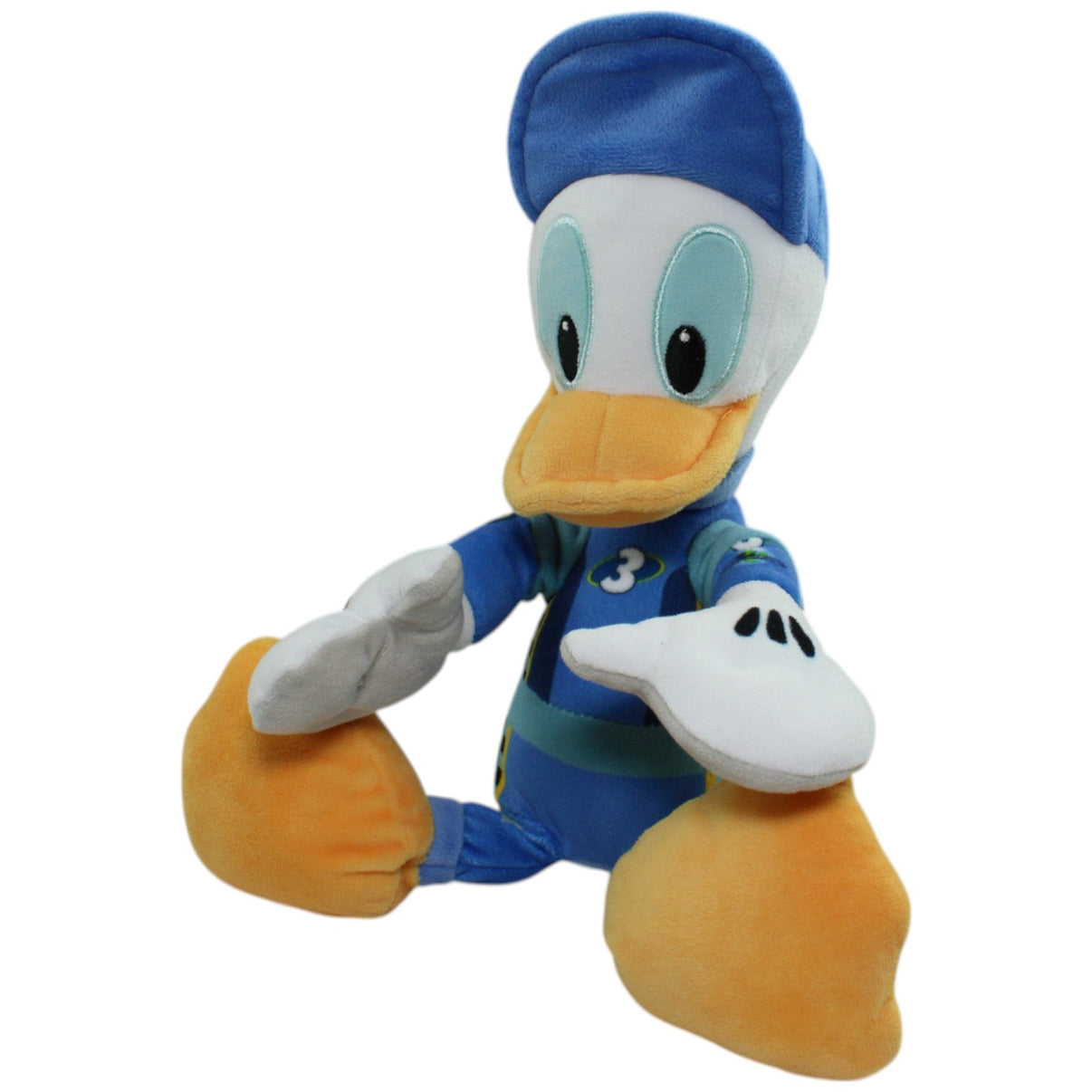 123000013729 Nicotoy Disney Roadster Racers, Donald Duck Kuscheltier Kumpel Leo Disney Gebraucht Mickey Mouse