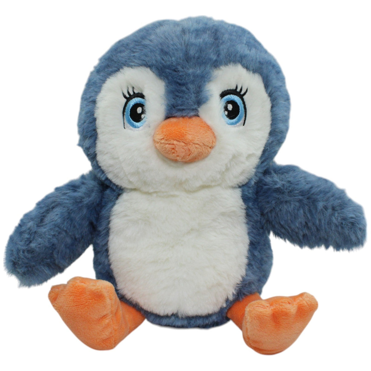123000013783 Keel Toys Keeleco, süßer blauer Pinguin Kuscheltier Kumpel Leo Gebraucht