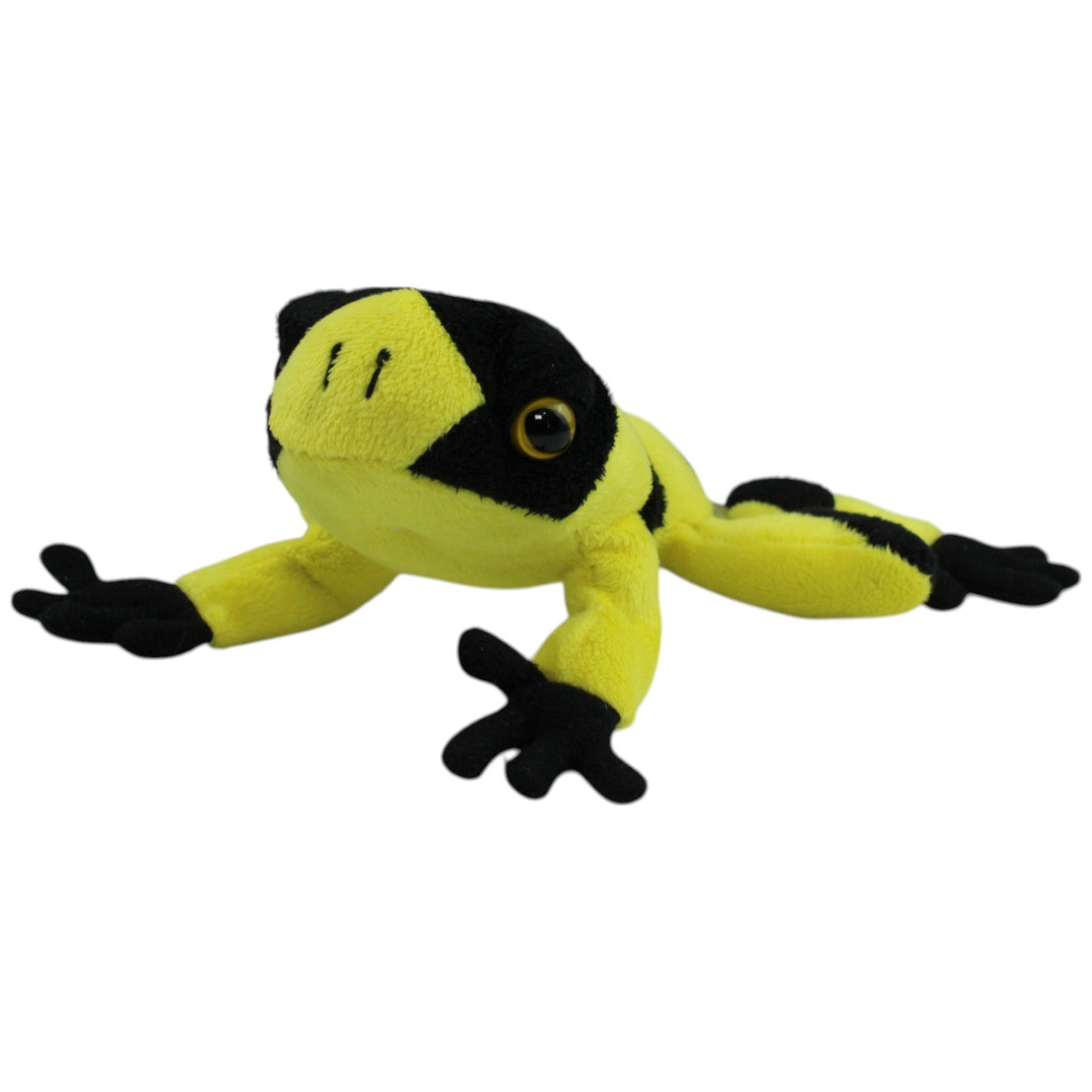 123000013904 PIA International Soft Toys Gelbgebänderter Baumsteigerfrosch Kuscheltier Kumpel Leo Frosch Gebraucht