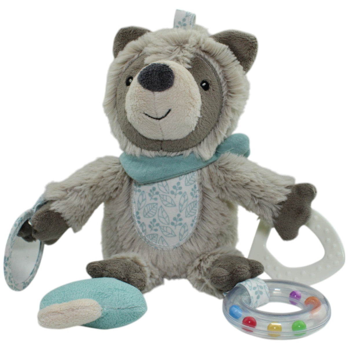 123000013939 Fehn Waschbär Activity - Kuscheltier Kumpel Leo Gebraucht