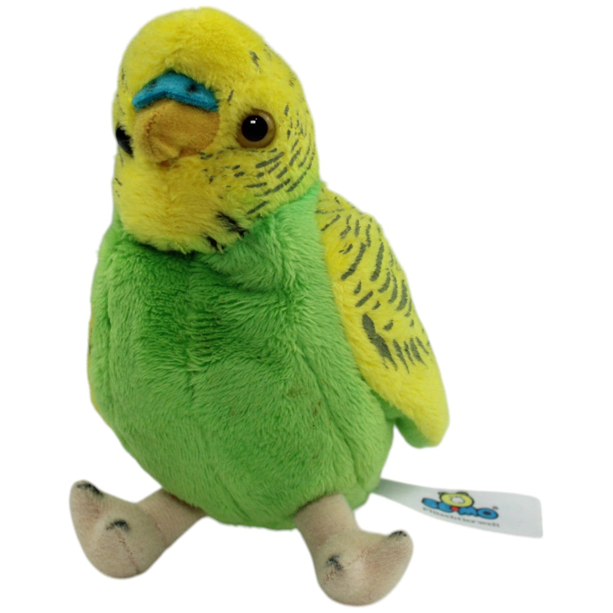 123000013961 SEMO Wellensittich, grün - gelb Kuscheltier Kumpel Leo Gebraucht Vogel