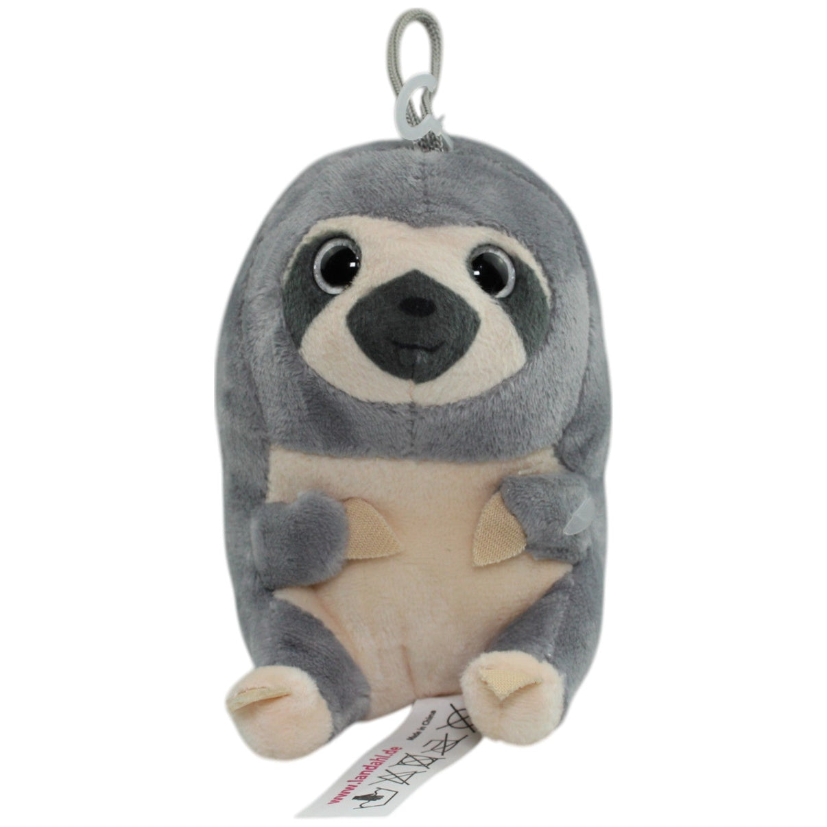 123000014159 Landahl & Baumann Süßes graues Faultier, klein Kuscheltier Kumpel Leo Gebraucht