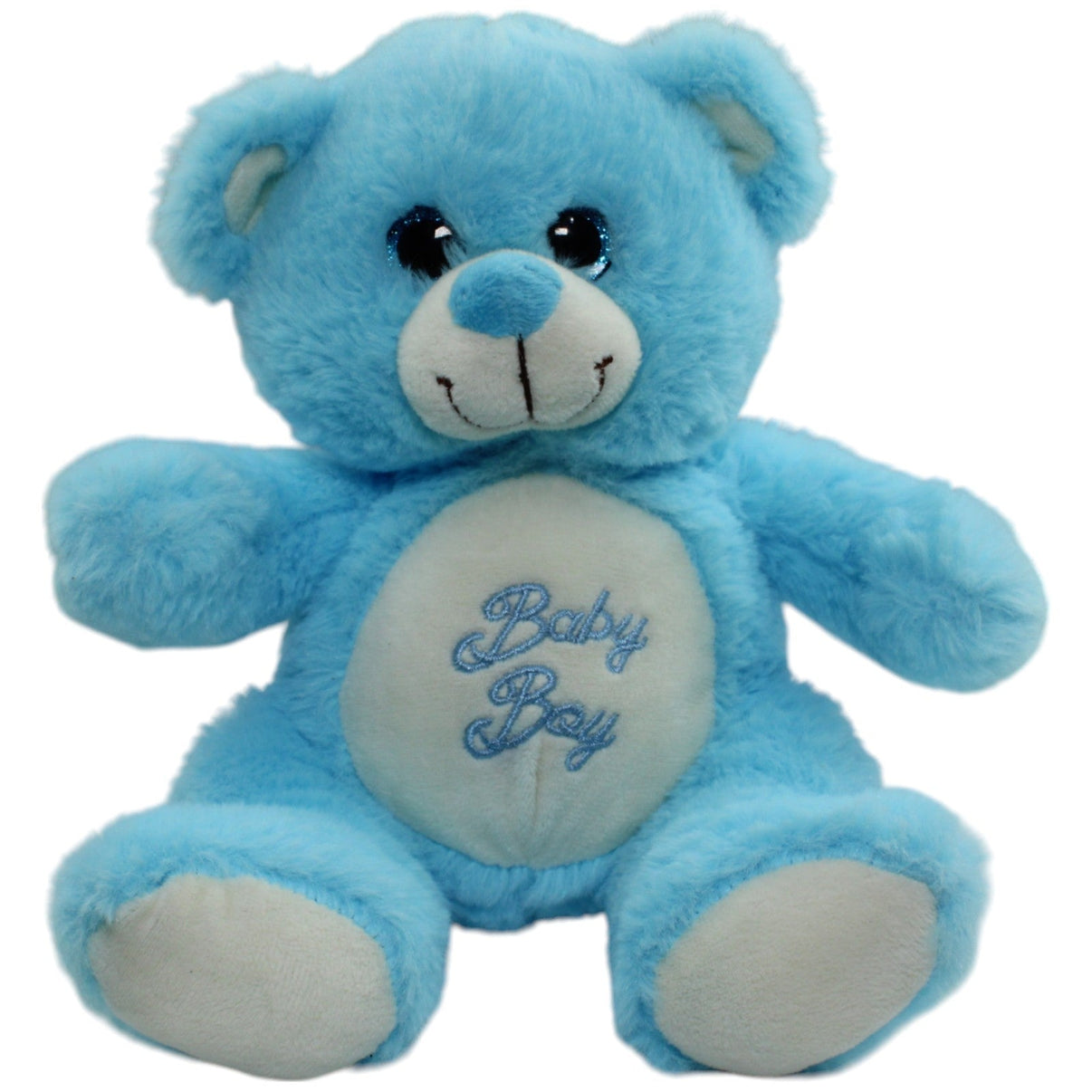 123000014160 TEDI Kuschelfreund, blauer Teddy "Baby Boy" Kuscheltier Kumpel Leo Gebraucht