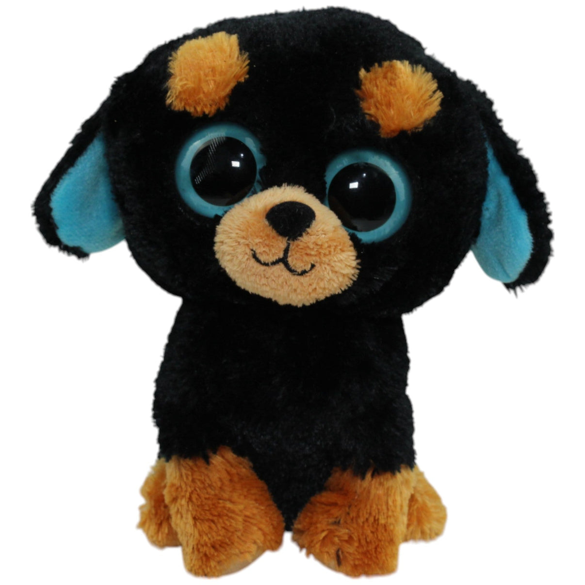 123000014192 TY Rottweiler Hund Tuffy Kuscheltier Kumpel Leo Gebraucht Hund