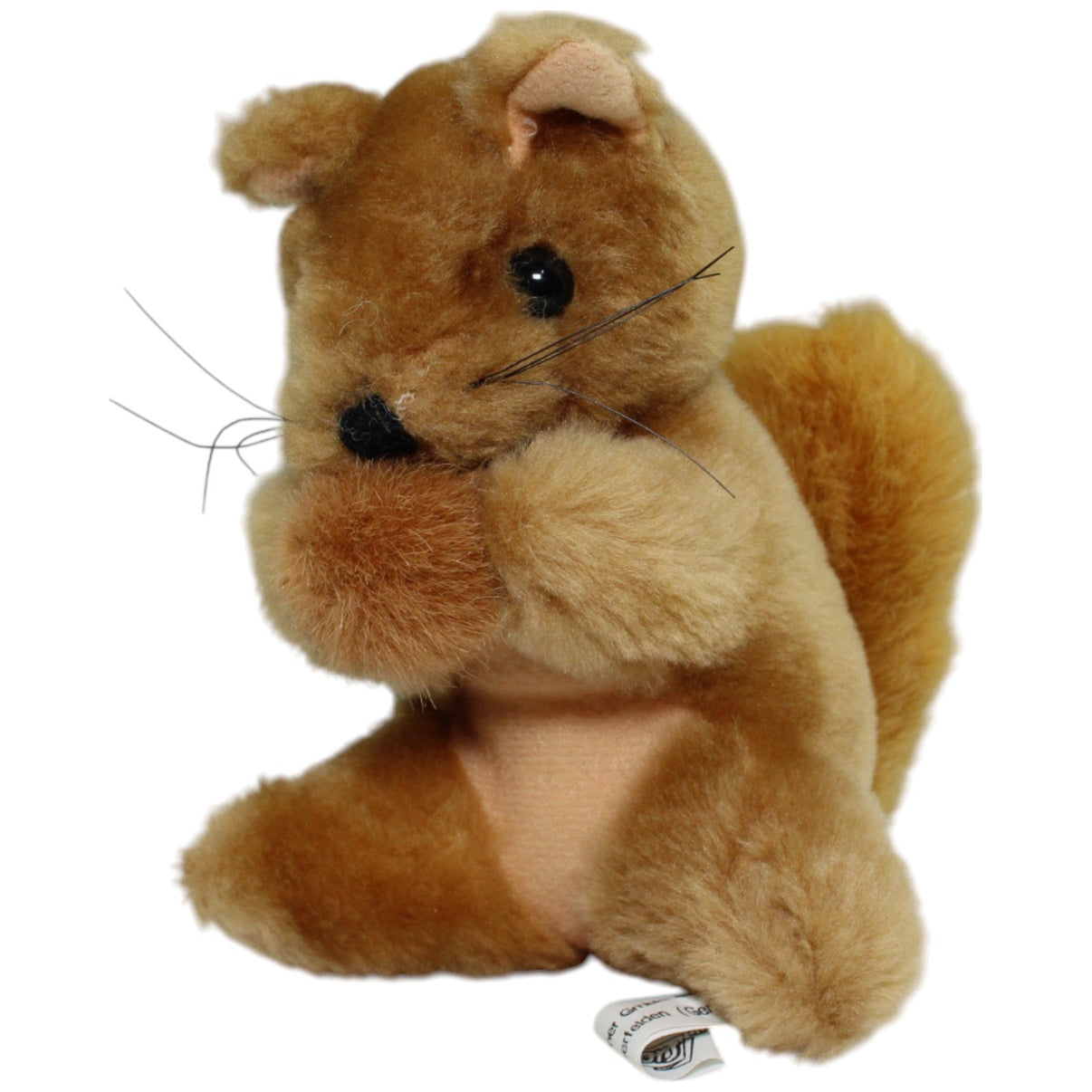 123000014193 W.H. Breimer Clown Toys, süßes kleines Eichhörnchen Kuscheltier Kumpel Leo Gebraucht