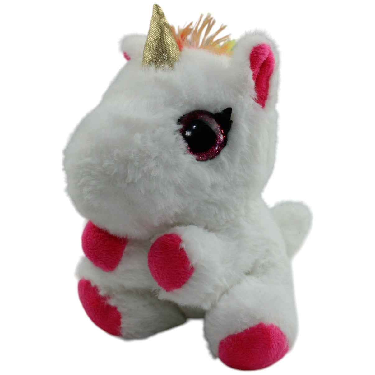 123000014194 Happy People Weiches süßes Einhorn Kuscheltier Kumpel Leo Gebraucht