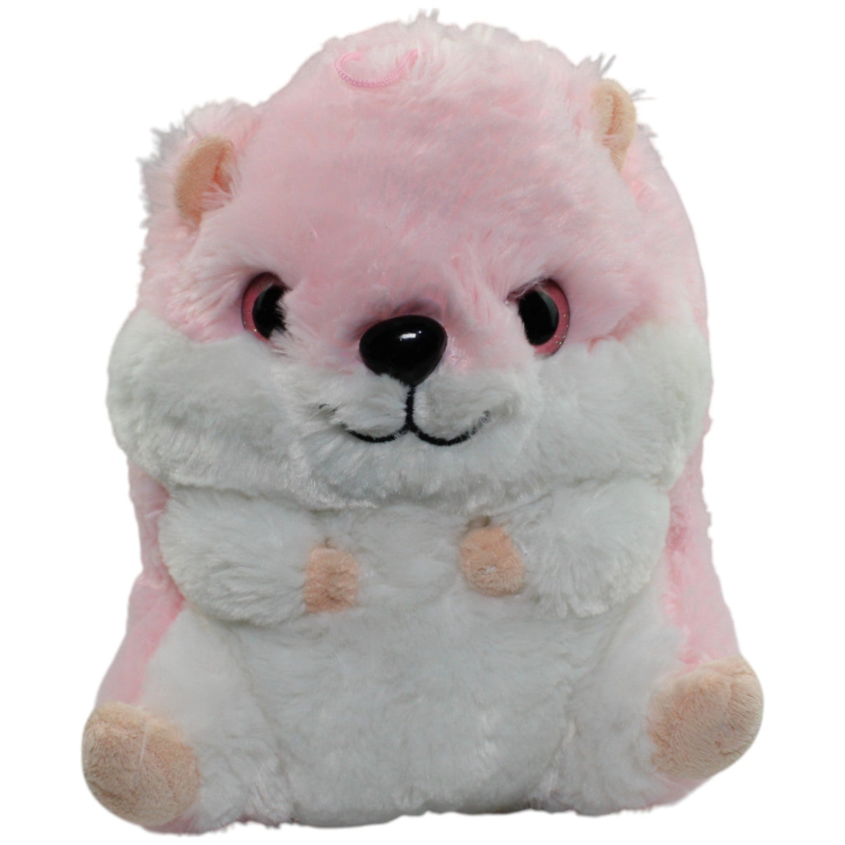 123000014200 FLOTI Flos Toys, süßer rosa Hamster Kuscheltier Kumpel Leo Gebraucht