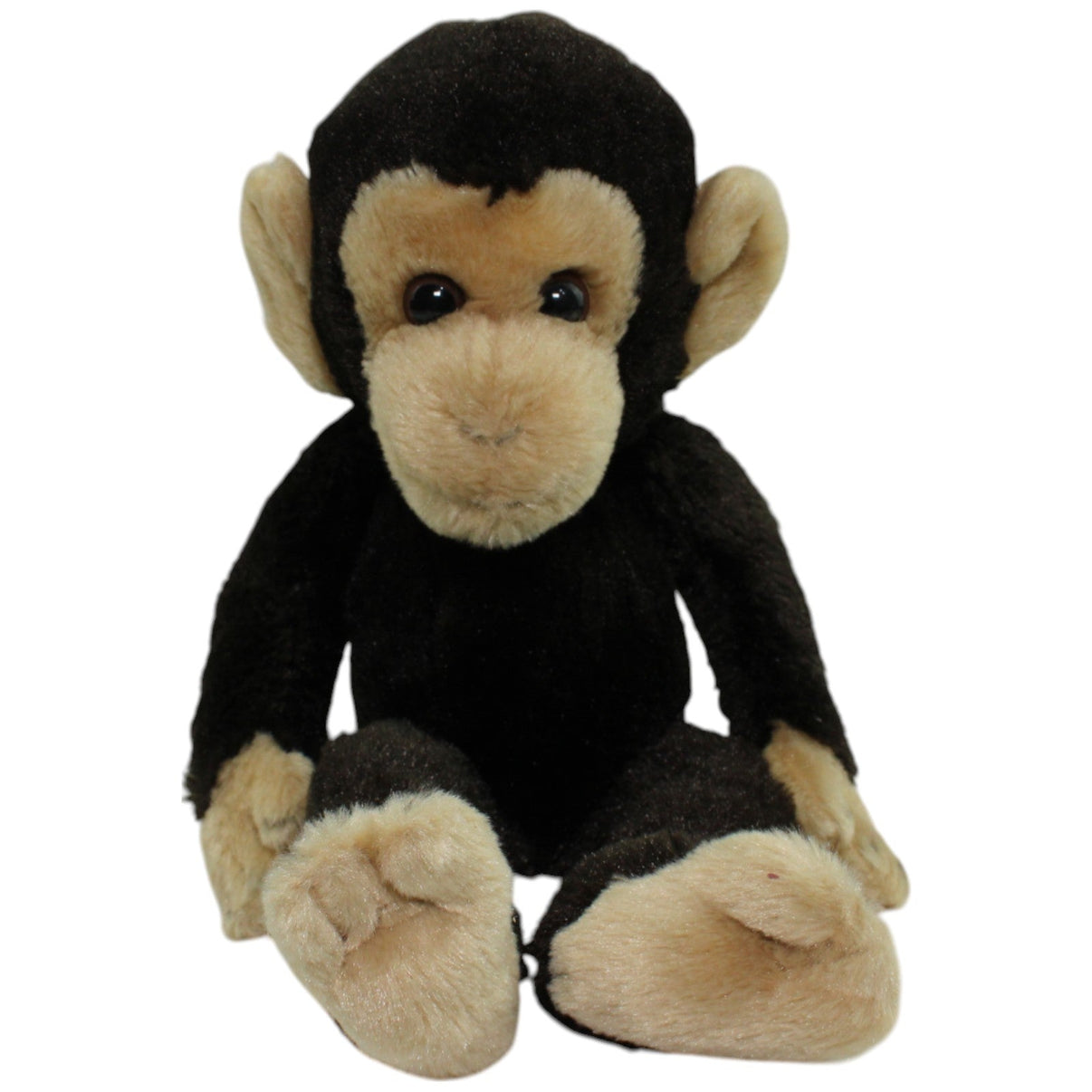 123000014234 Unbekannt Süßer Schimpanse, sitzend Kuscheltier Kumpel Leo Affe Gebraucht