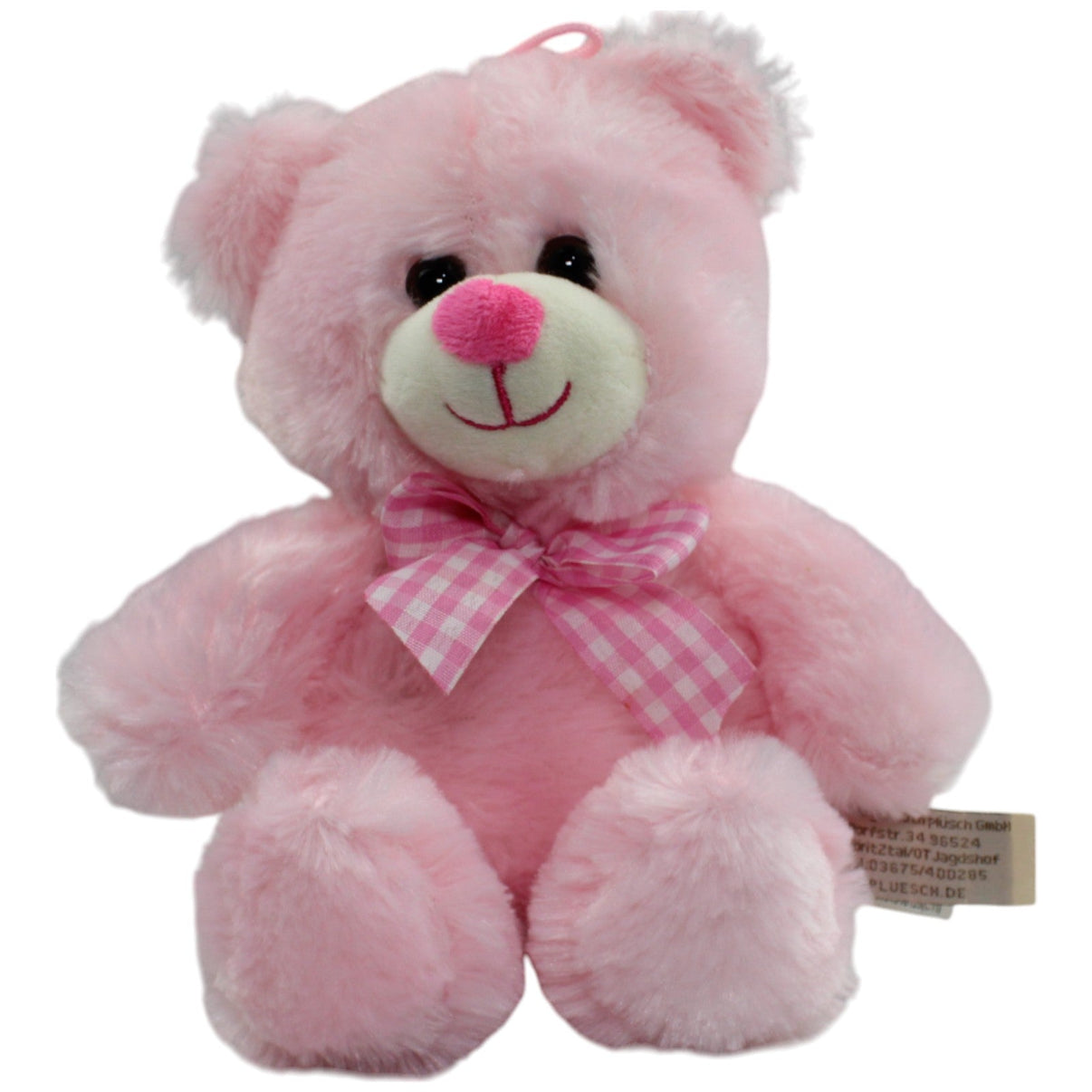 123000014236 Morgenroth Rosa Teddy mit Schleife Kuscheltier Kumpel Leo Gebraucht Teddy Teddybär