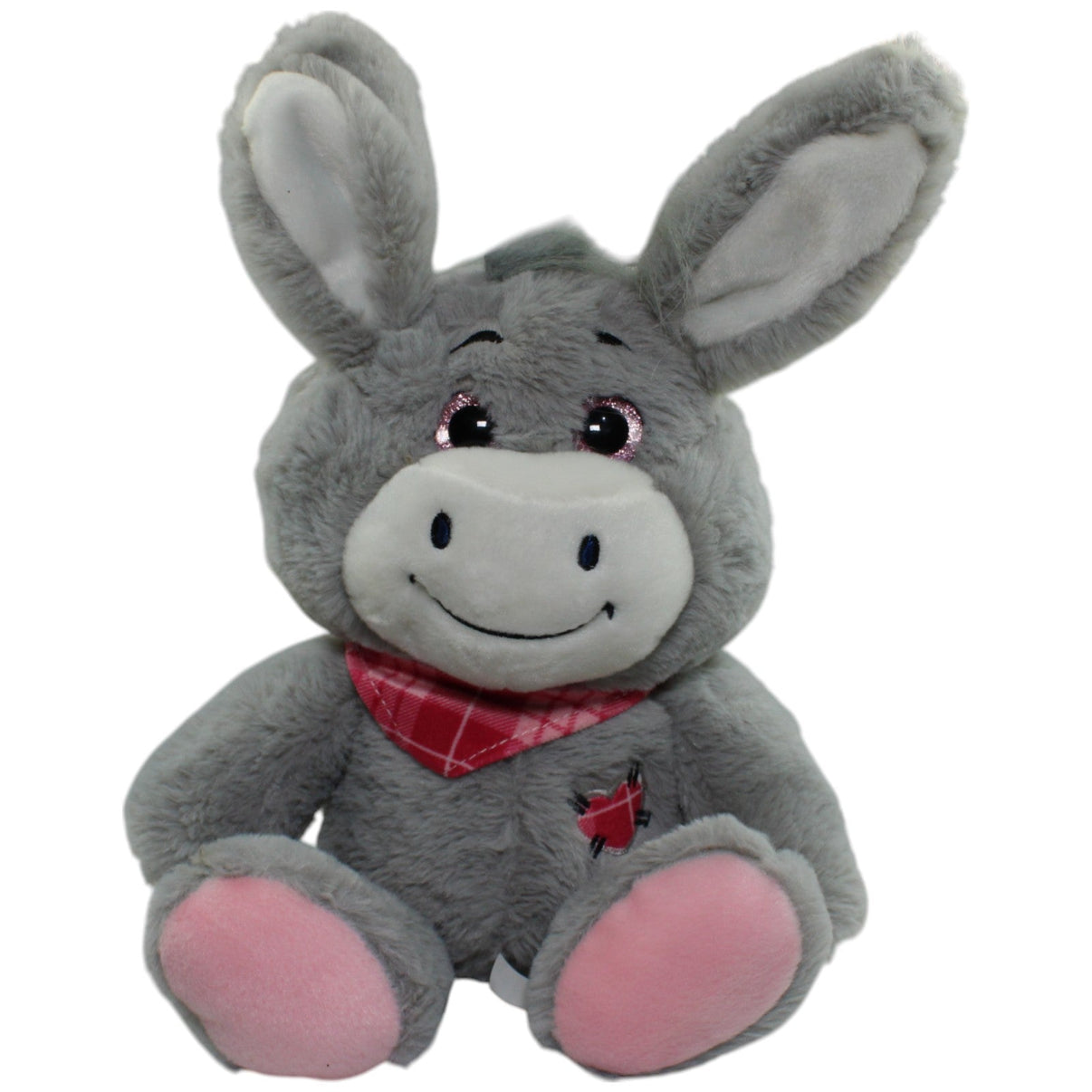 123000014259 Morgenroth Süßer Esel mit Halstuch, groß Kuscheltier Kumpel Leo Gebraucht