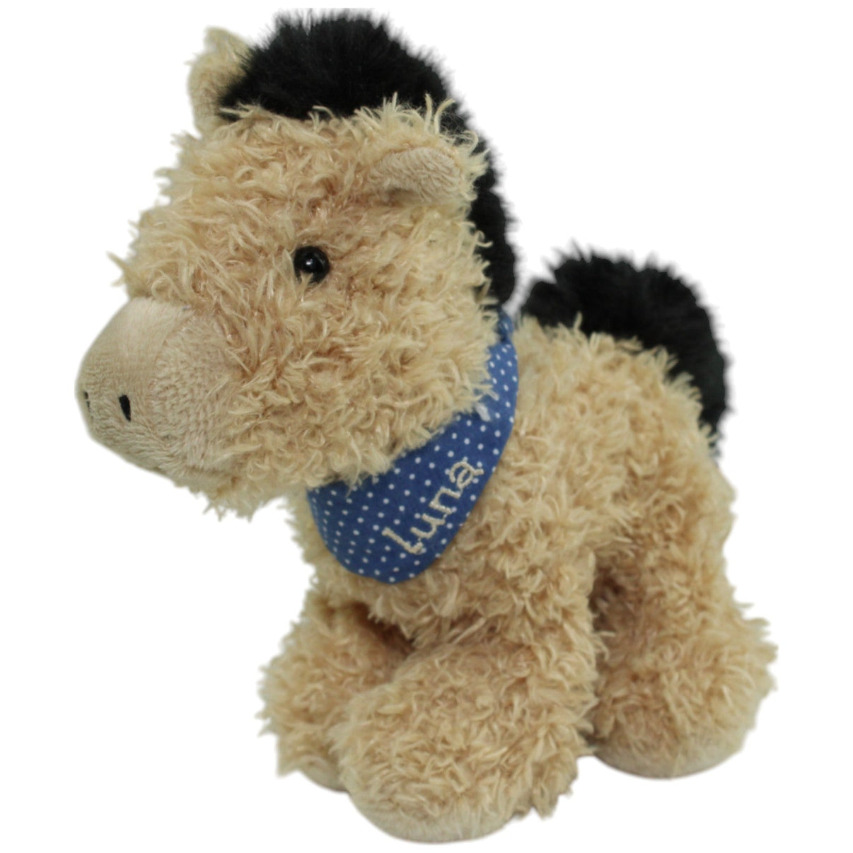 123000014313 Die Spiegelburg Pony Luna, beige Kuscheltier Kumpel Leo Gebraucht Pferd
