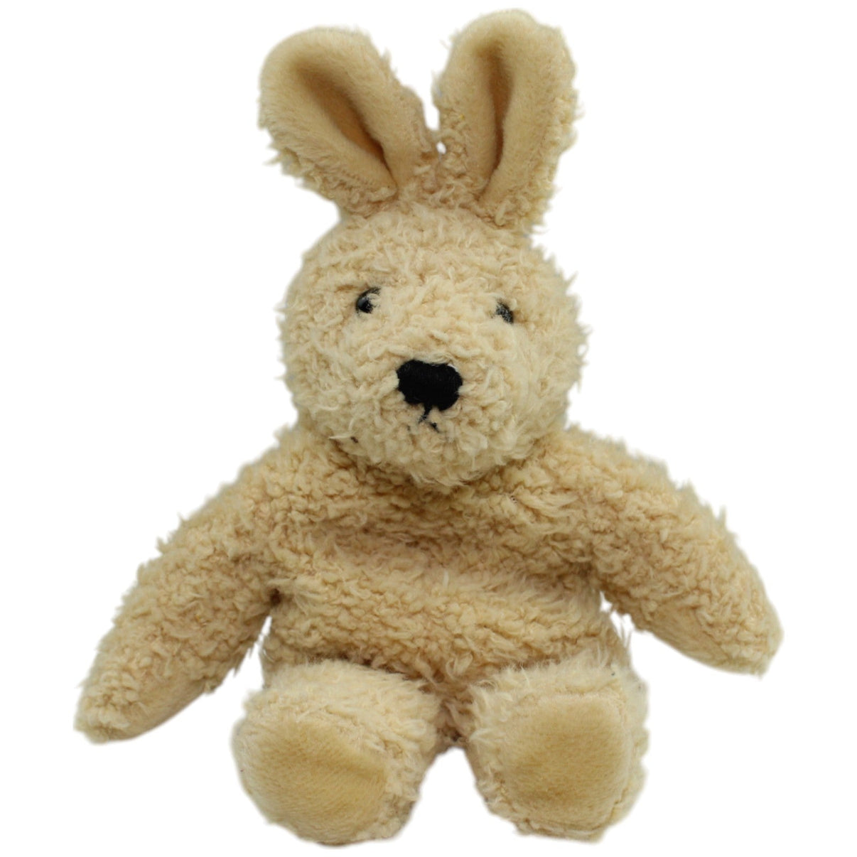 123000014325 Heunec Beiger Hase, sitzend Kuscheltier Kumpel Leo _Vintage_ Gebraucht Vintage