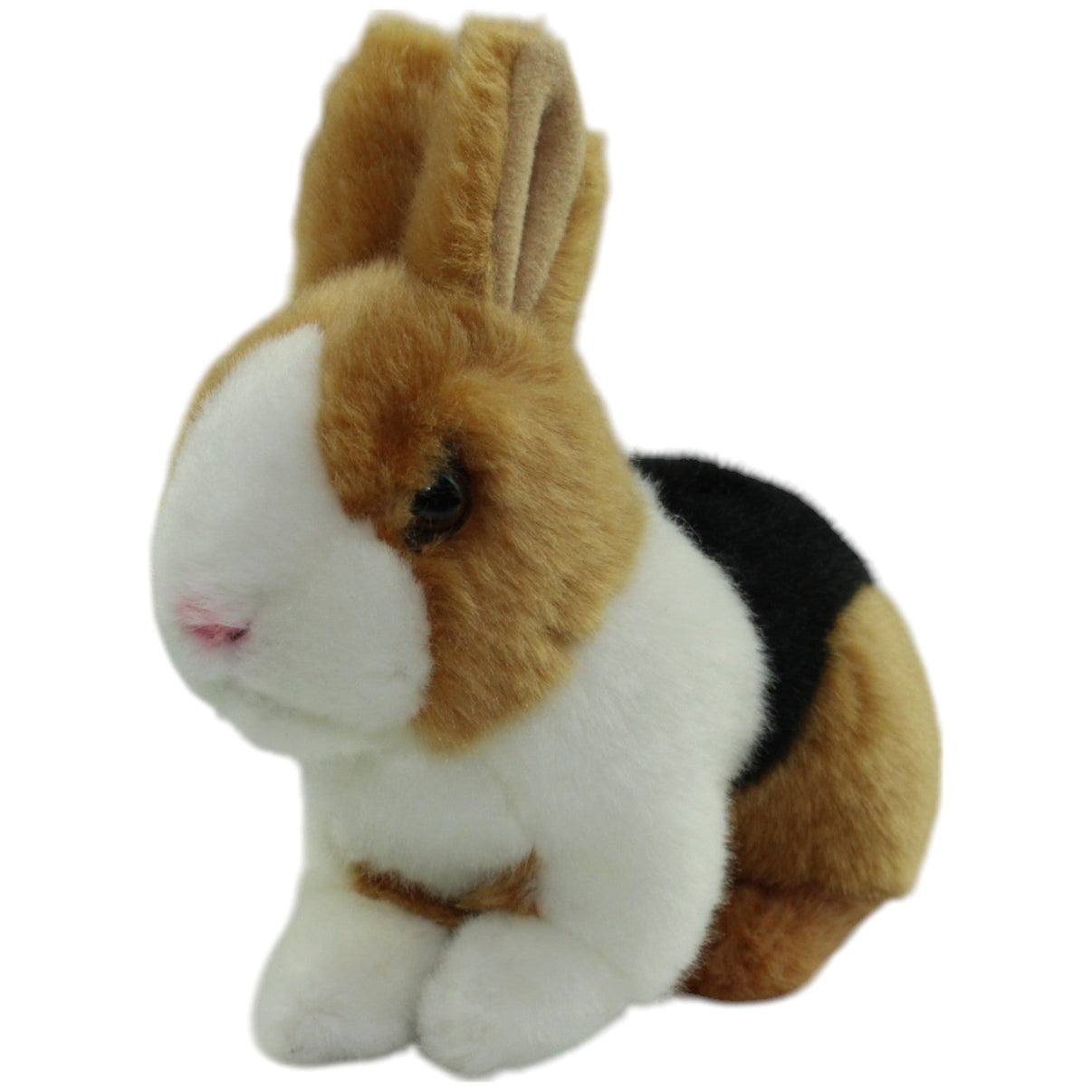 123000014329 SEMO Hase, braun - schwarz - weiß Kuscheltier Kumpel Leo Gebraucht