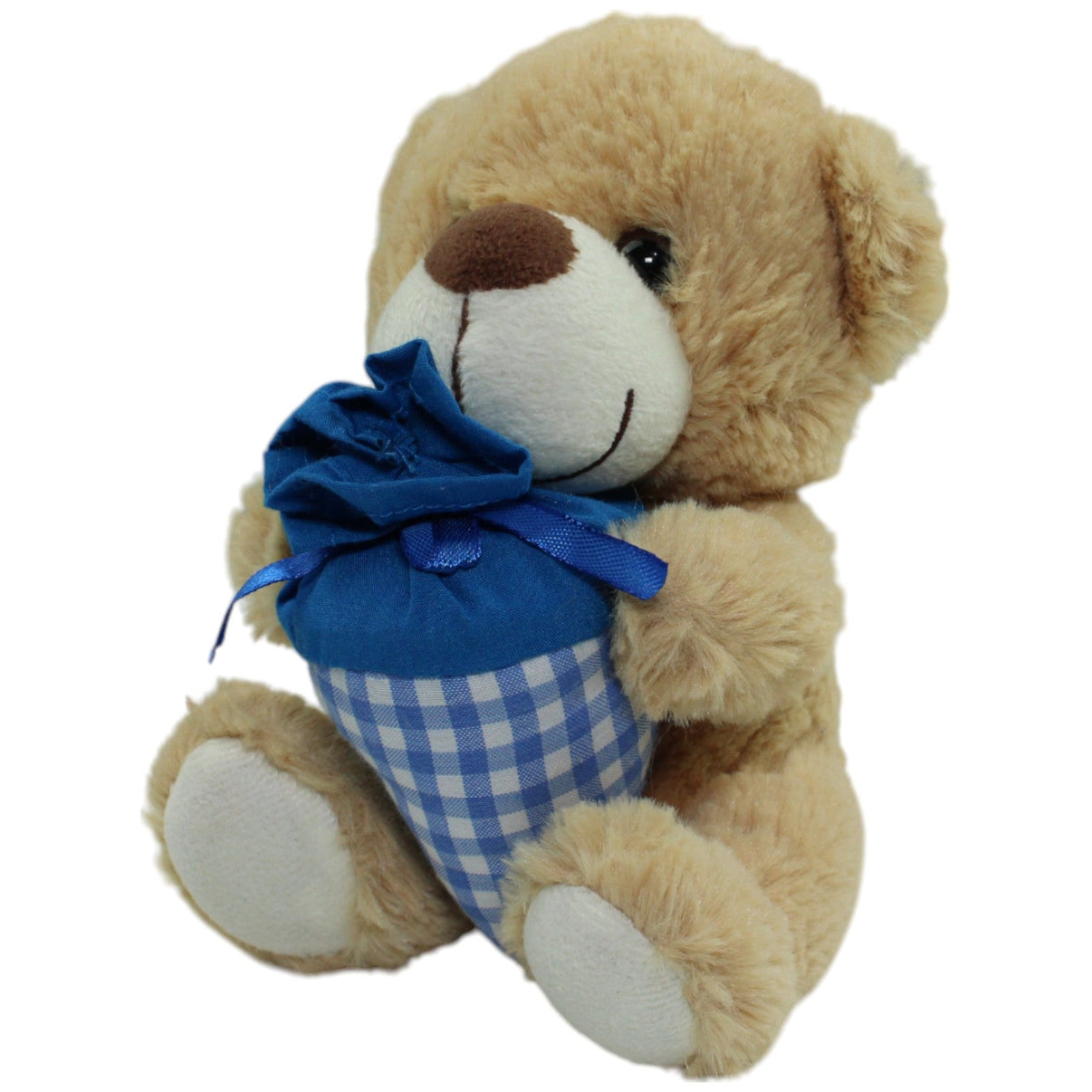 123000014351 Sunkid Süßer Teddybär mit Schultüte, blau Kuscheltier Kumpel Leo Gebraucht Teddy Teddybär