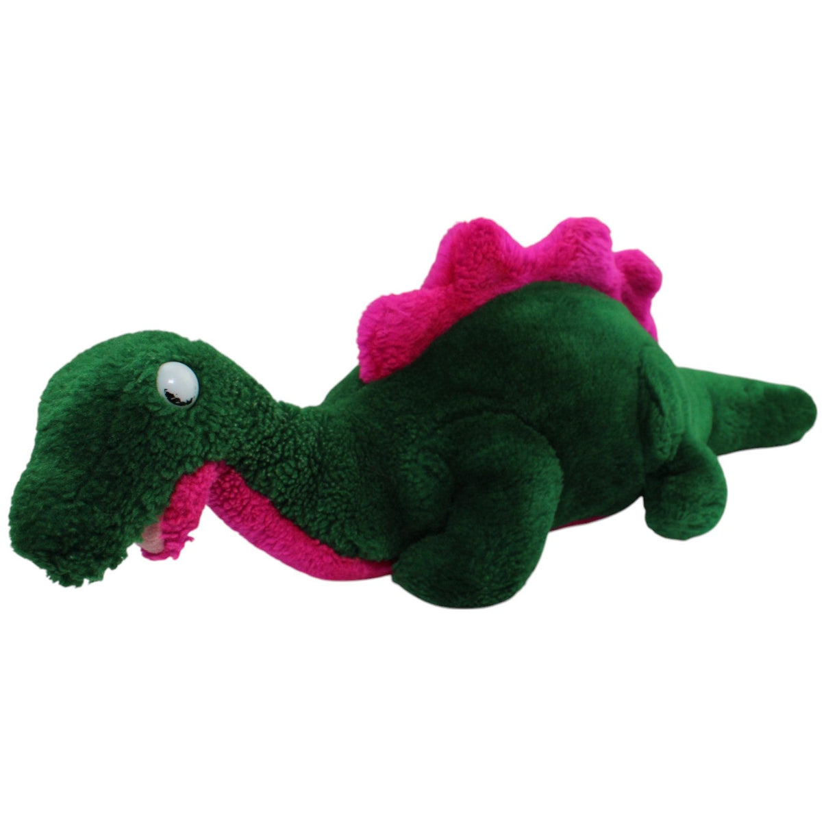 123000014363 Unbekannt Grün - pinker Dinosaurier Kuscheltier Kumpel Leo Dino Dinosaurier Gebraucht