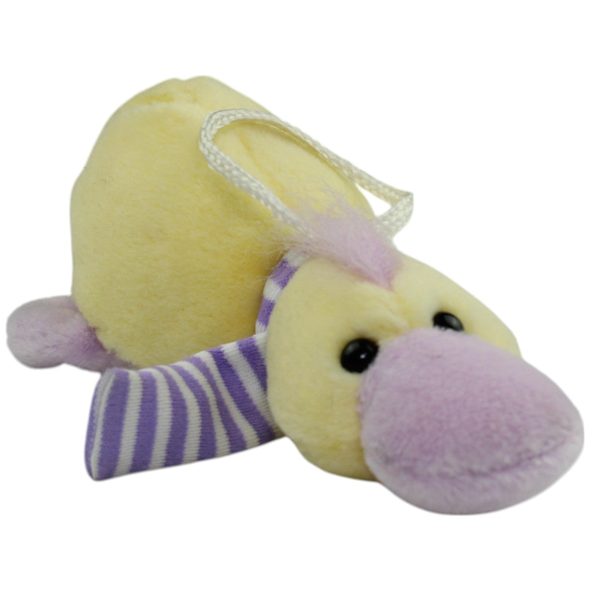 123000014365 NICI Ente gelb - lila mit Schal Kuscheltier Kumpel Leo Gebraucht