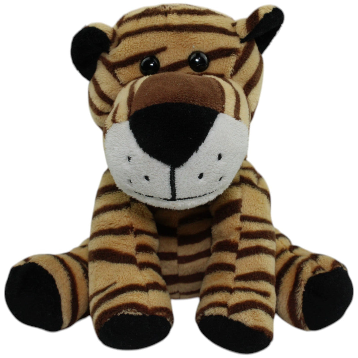 123000014380 mbw Vertriebsges. mbH Minifeet, Süßer Tiger sitzend Kuscheltier Kumpel Leo Gebraucht Raubkatze