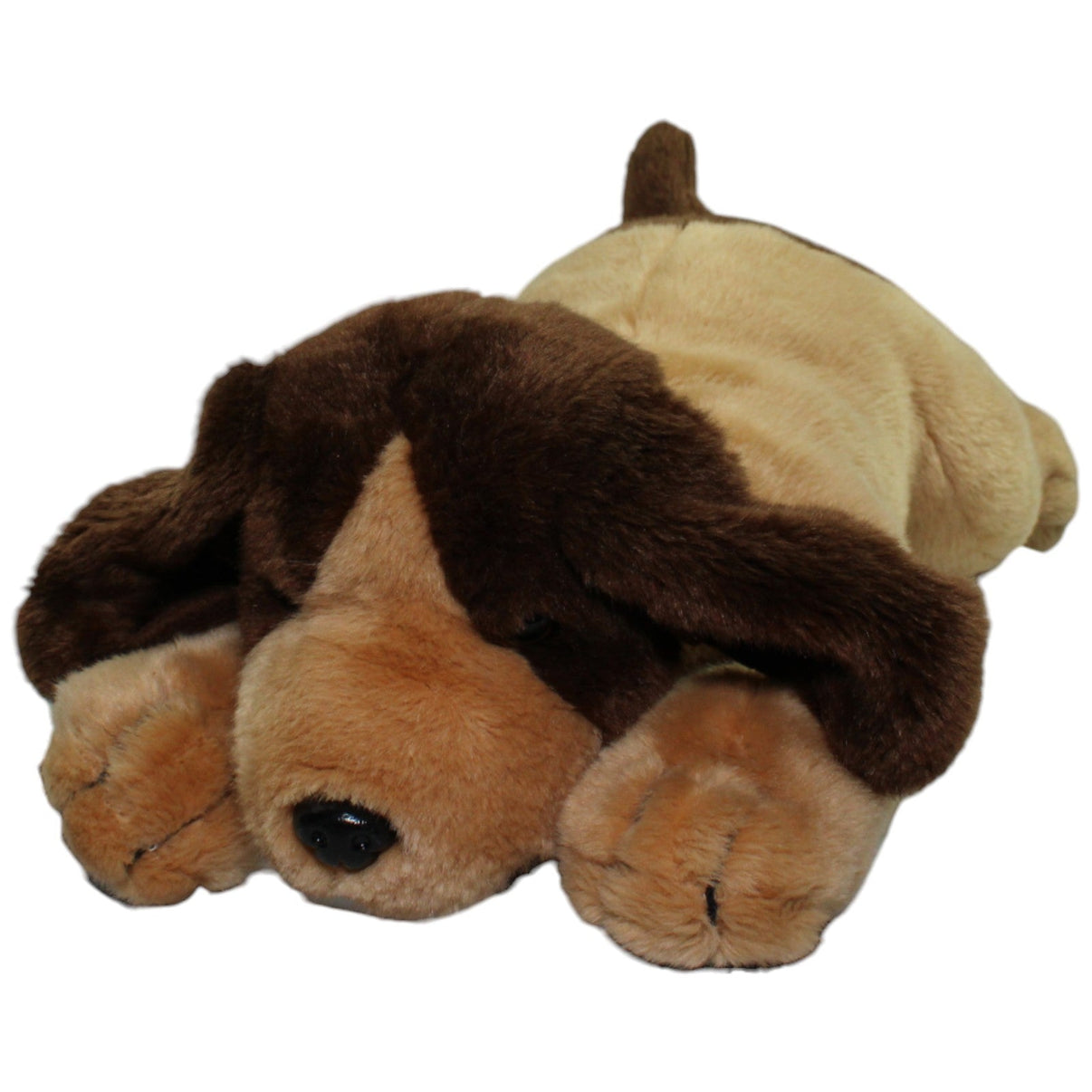 123000014412 Toyworld XL brauner liegender Hund Kuscheltier Kumpel Leo Gebraucht