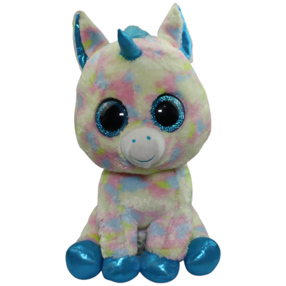 123000014421 TY XL Einhorn Blitz, bunt Kuscheltier Kumpel Leo Fantasy Gebraucht