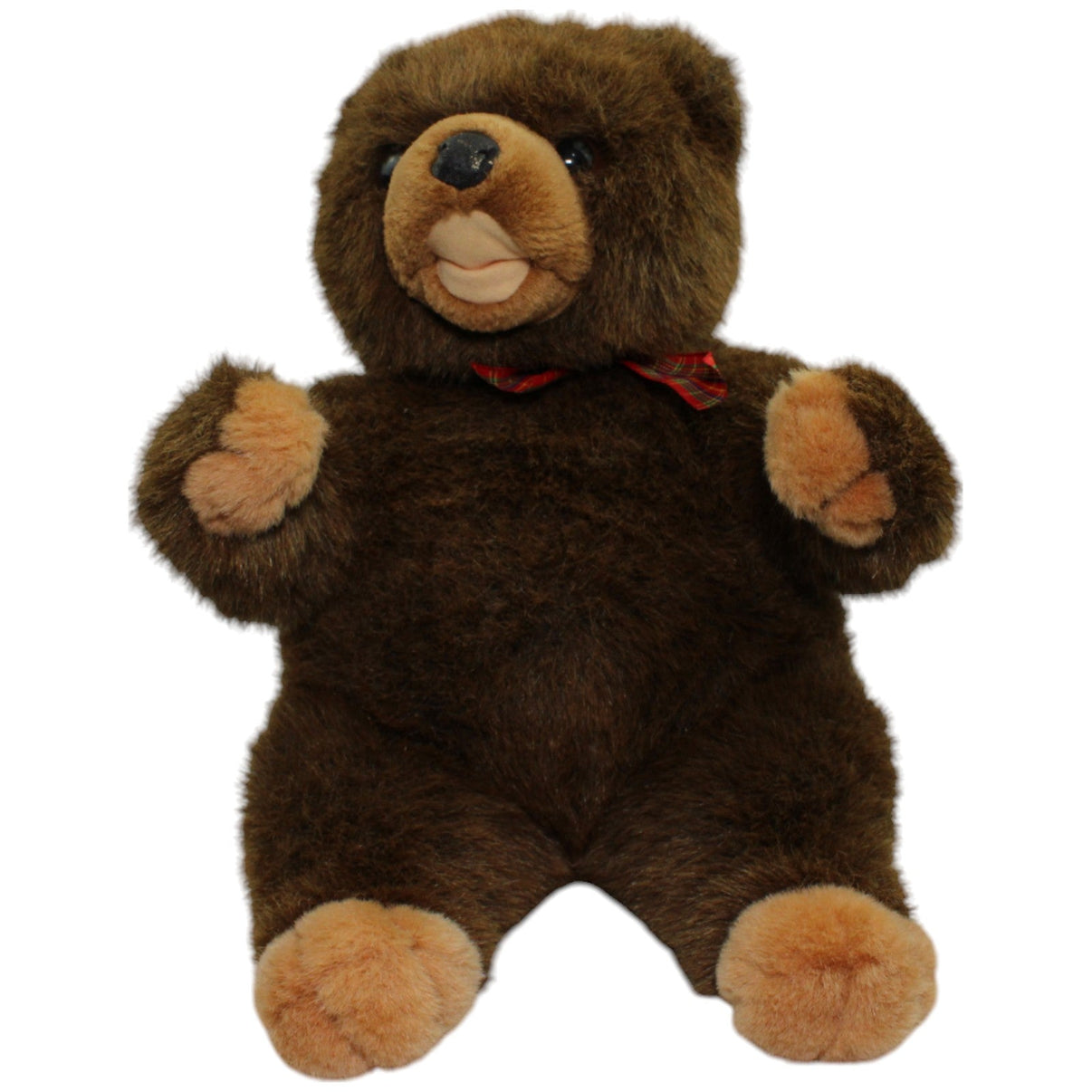 123000014446 Althans Club Hübscher XL Braunbär, sitzend Kuscheltier Kumpel Leo Gebraucht