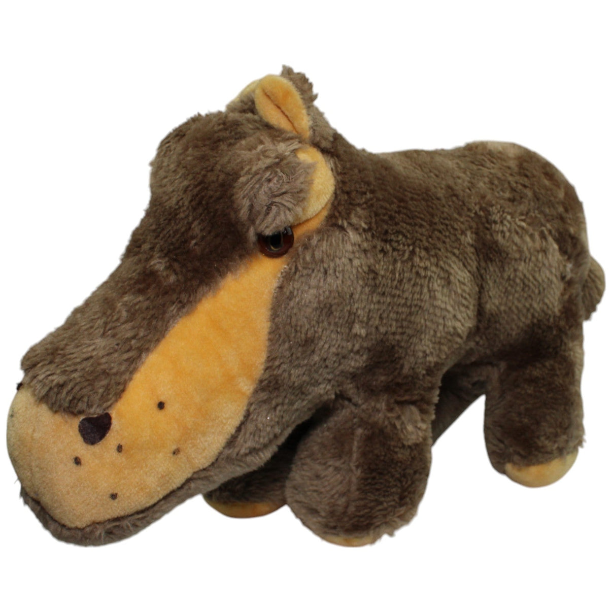 123000014449 Unbekannt XL Nilpferd, stehend Kuscheltier Kumpel Leo Gebraucht