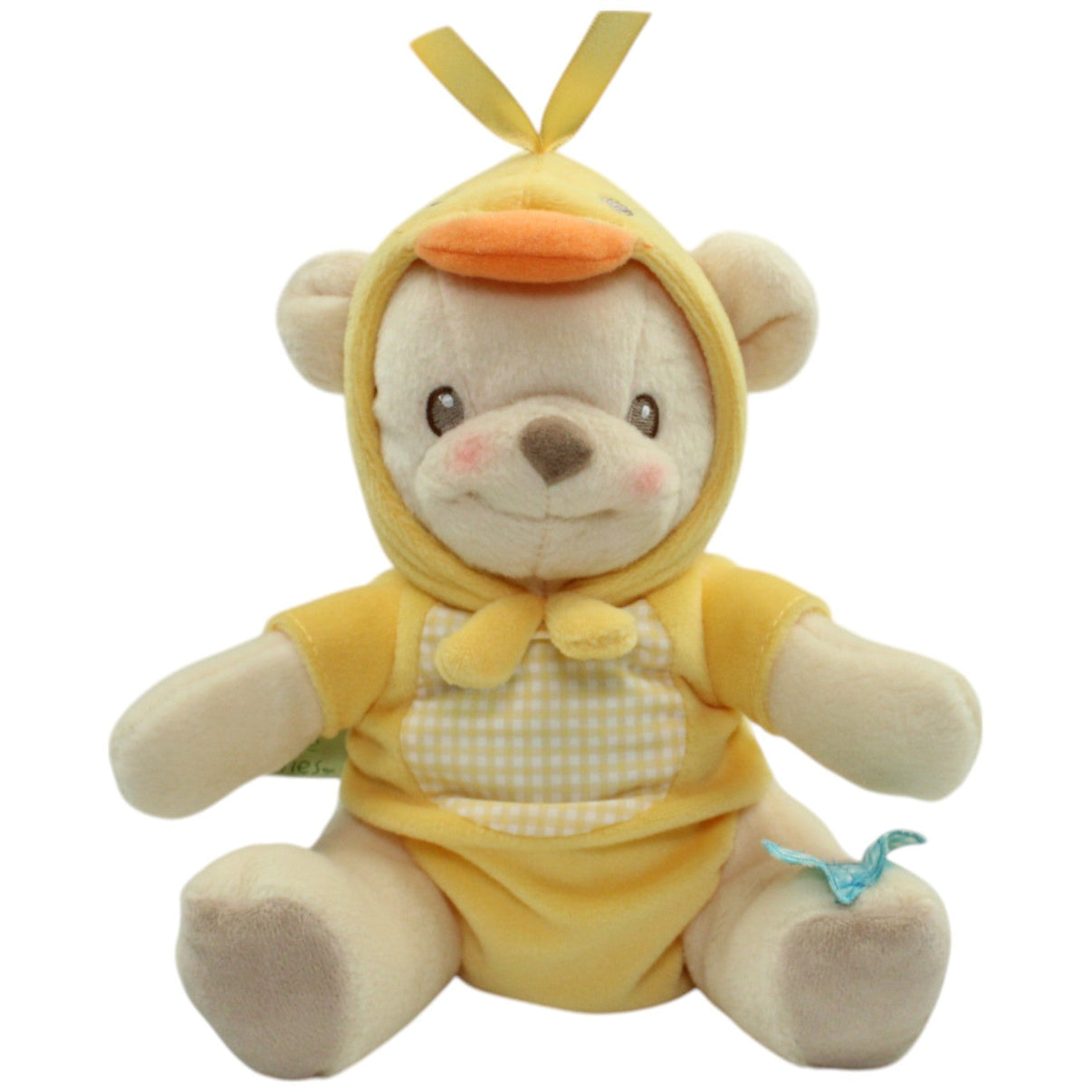 123000014497 Fisher - Price Süßer Teddybär mit Enten - Kostüm Kuscheltier Kumpel Leo Gebraucht Teddy Teddybär