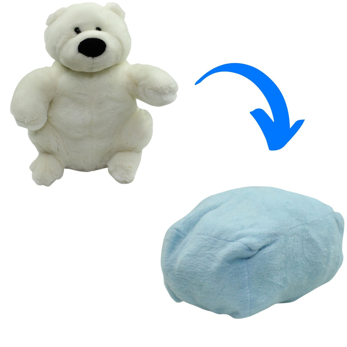 123000014590 BERENDSOHN Wendetier, Eisbär / Geschenk Kuscheltier Kumpel Leo Gebraucht