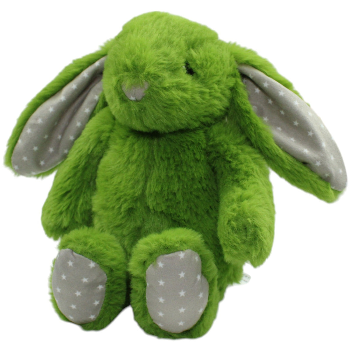 123000014631 Topolino Grüner Hase mit Sternenmuster, superweich Kuscheltier Kumpel Leo Ernsting's family Gebraucht Kaninchen