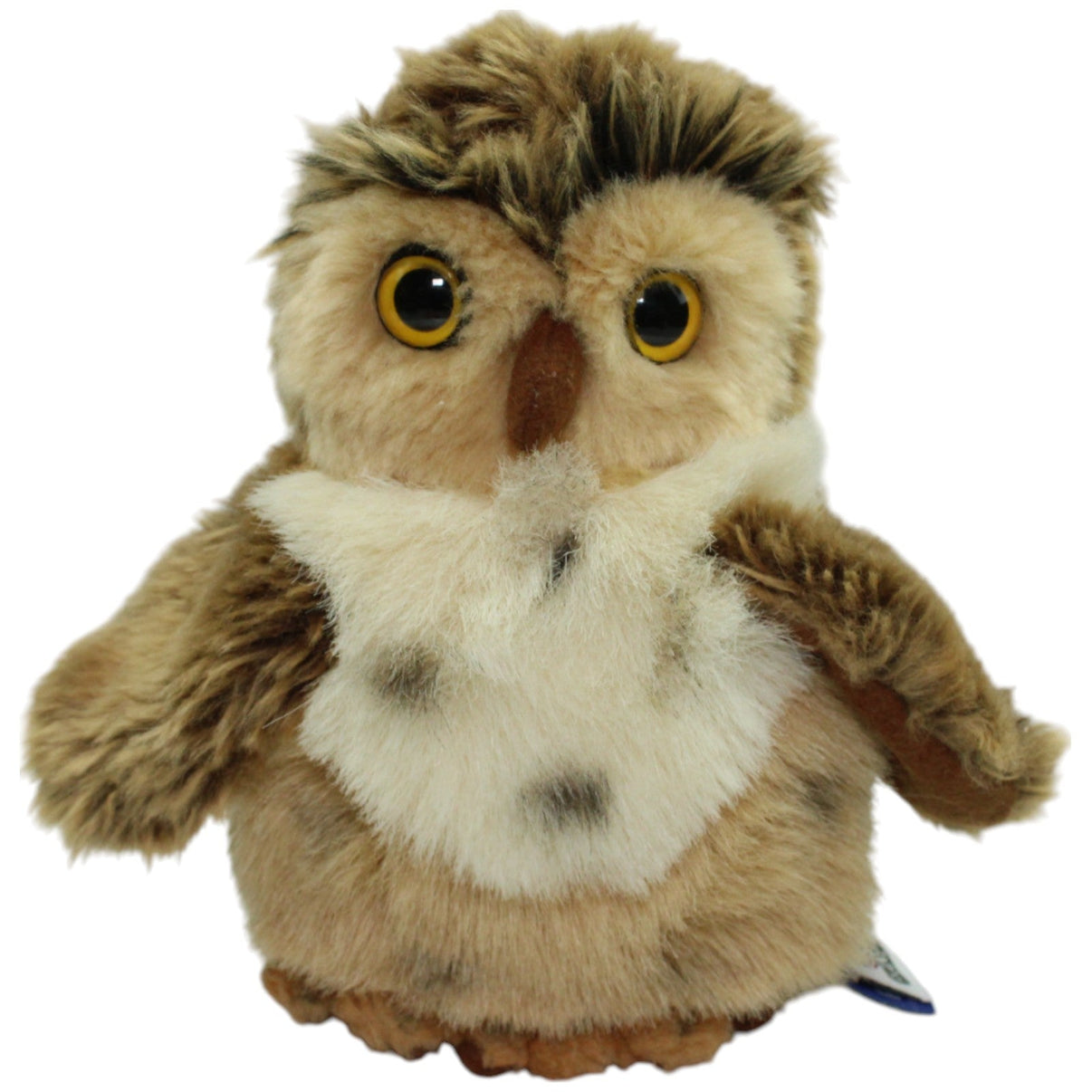 123000014653 Nature Planet Plan International, braune Eule Kuscheltier Kumpel Leo Gebraucht Vogel