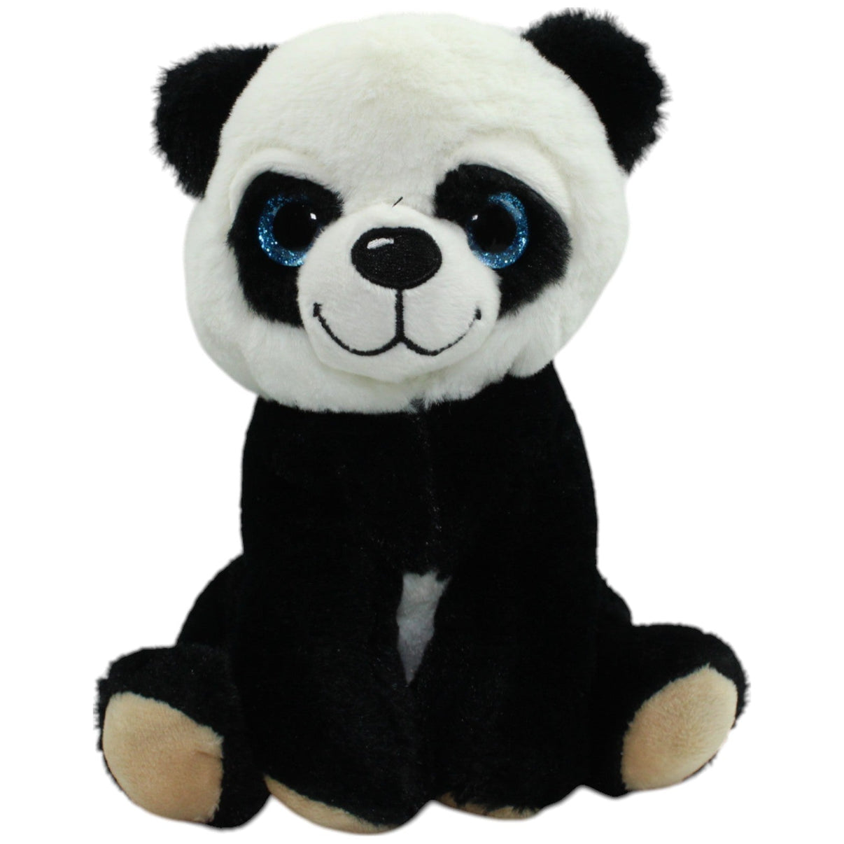 123000014817 Landahl & Baumann Panda mit blauen Glitzer - Augen Kuscheltier Kumpel Leo Gebraucht
