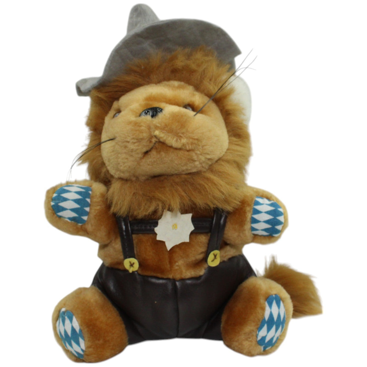 123000014833 PTS Plush Toys Bayrischer Löwe in Tracht Kuscheltier Kumpel Leo _Vintage_ Gebraucht Vintage