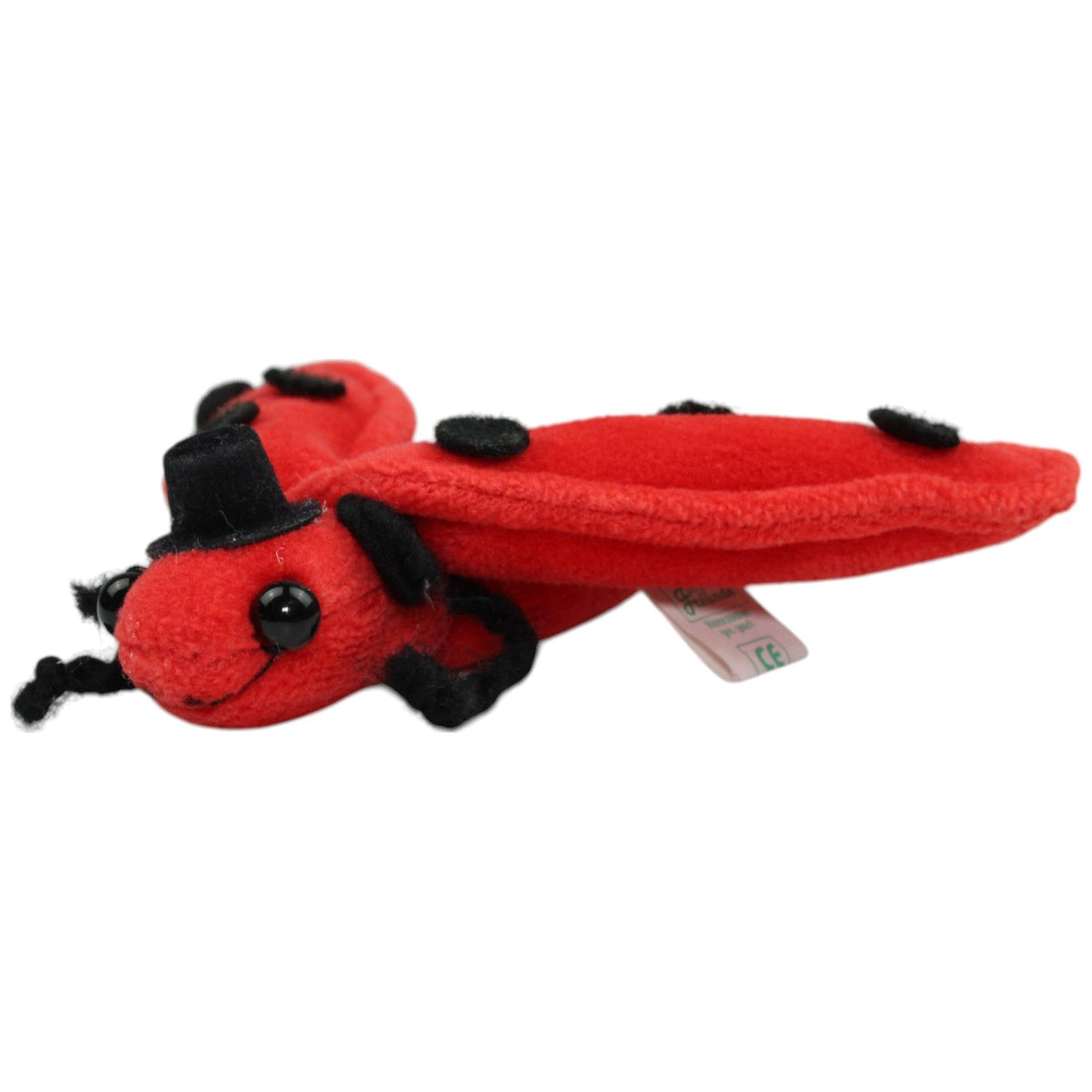 123000014874 Förster & Vachenauer Frosch und Freunde, kleiner Marienkäfer Kuscheltier Kumpel Leo _Vintage_ Gebraucht Vintage