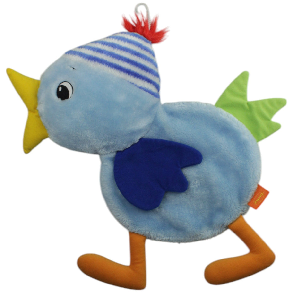 123000014909 Fashy XL lustiger blauer Vogel Wärmflaschenbezug Kumpel Leo _Vintage_ Gebraucht Vintage