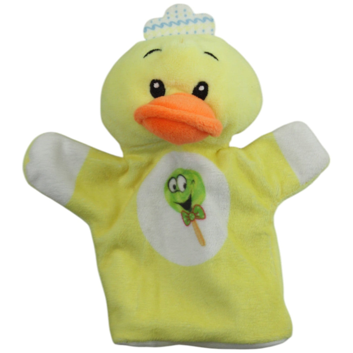 123000014931 Dairy 4Fun Süße gelbe Ente Handpuppe Kumpel Leo Gebraucht