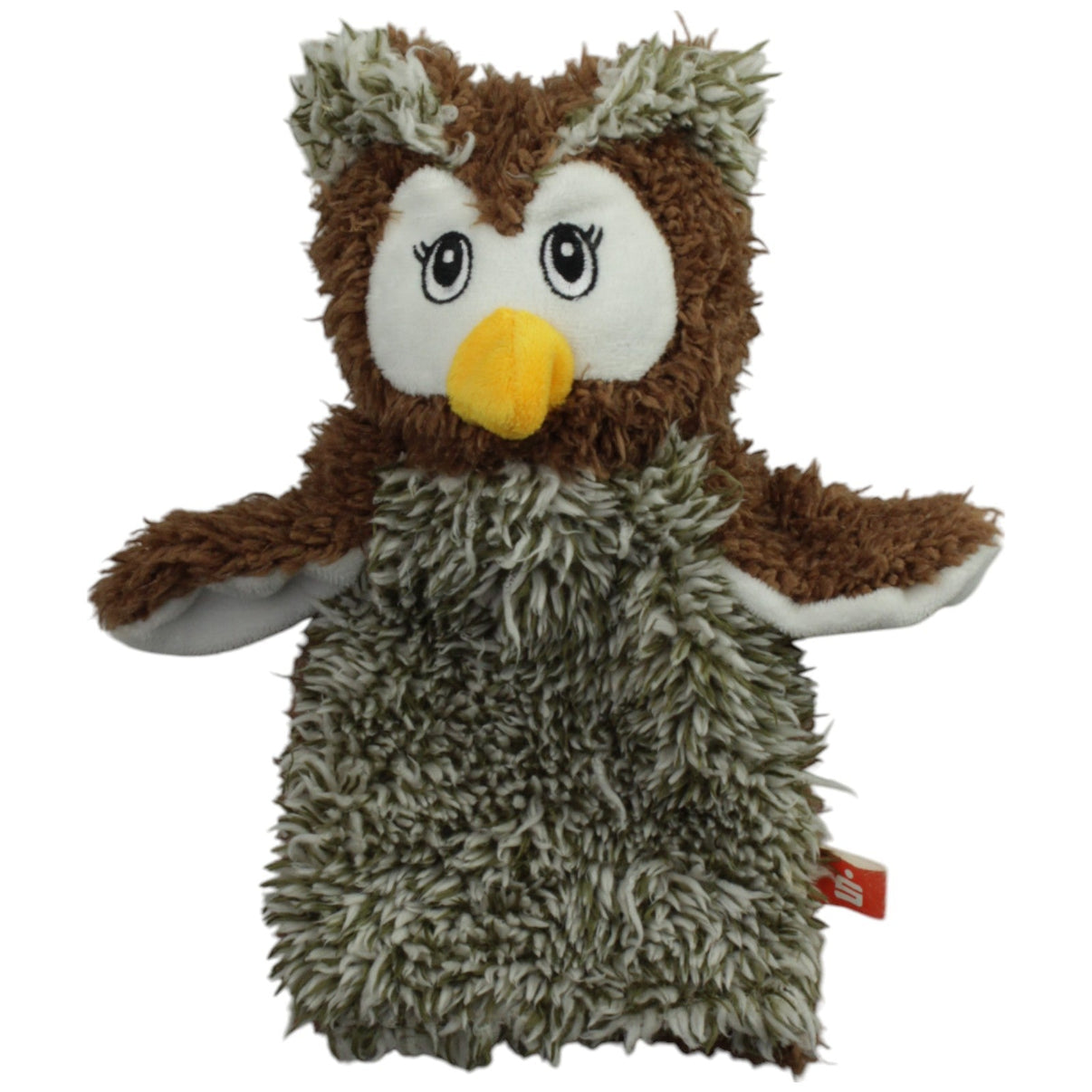 123000014934 ESCHA Sparkasse, Eule Handpuppe Kumpel Leo Gebraucht