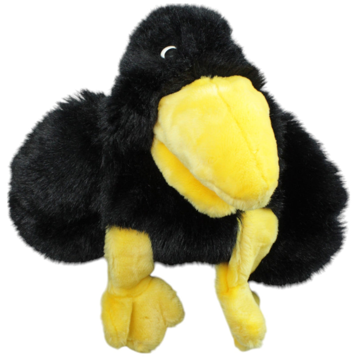 123000014955 Unbekannt Rabe Felix, groß Handpuppe Kumpel Leo Gebraucht