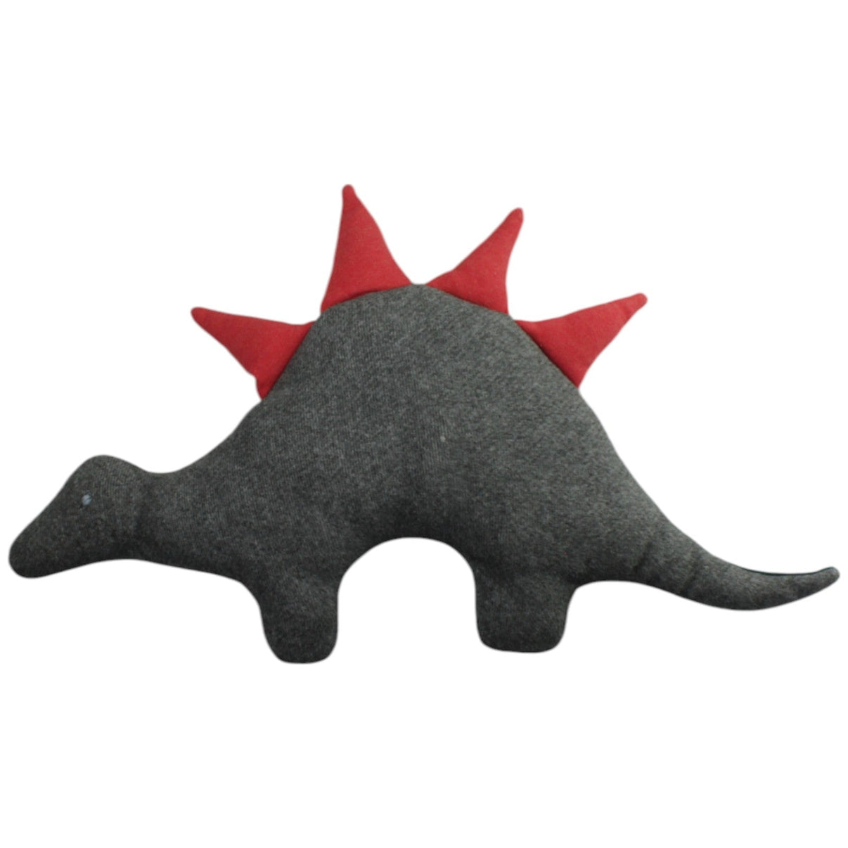 123000014975 Unbekannt Süßer flacher Dinosaurier, grau/grün Kuscheltier Kumpel Leo Dino Dinosaurier Gebraucht