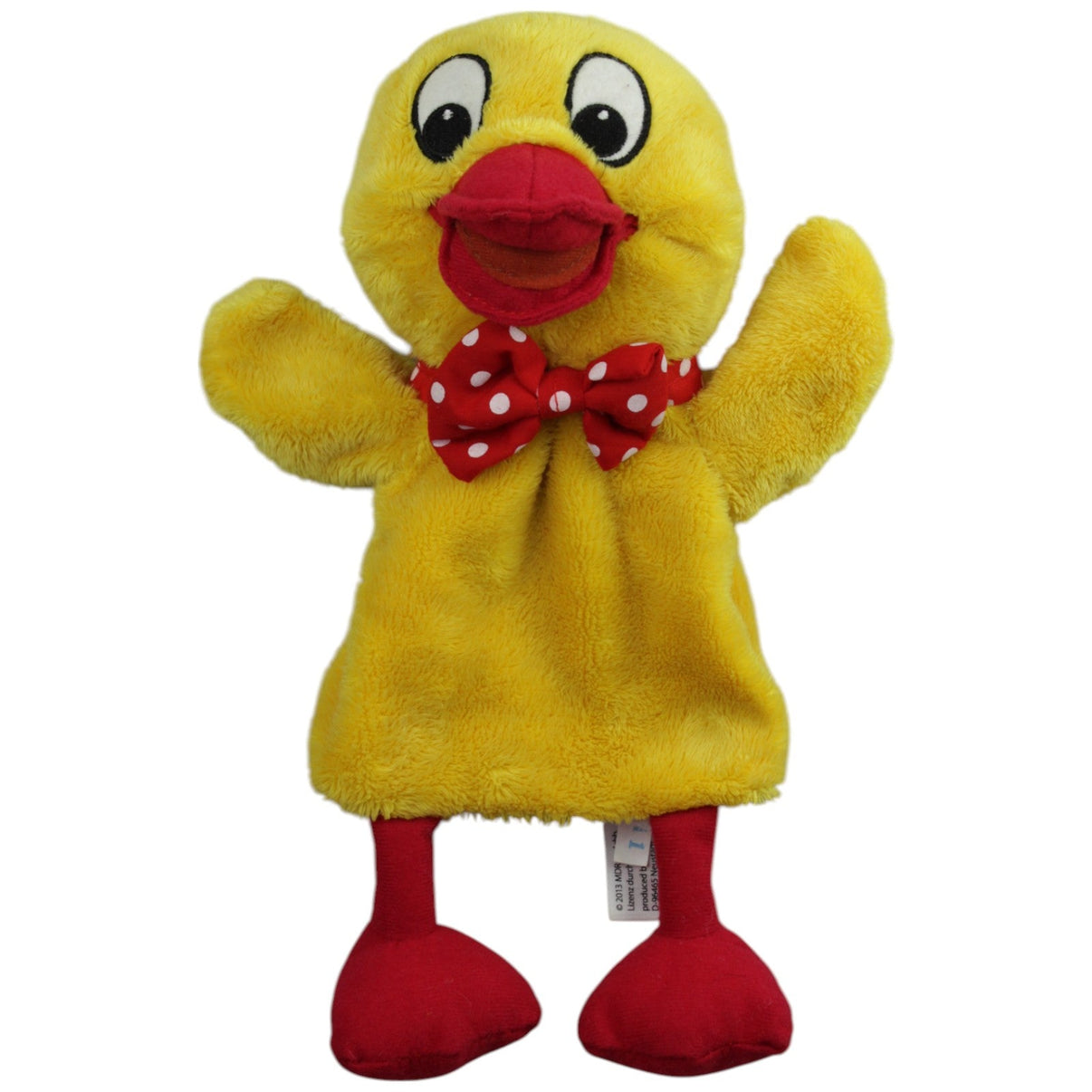 123000015018 Heunec Ente Schnatterinchen aus Unser Sandmännchen Handpuppe Kumpel Leo Gebraucht