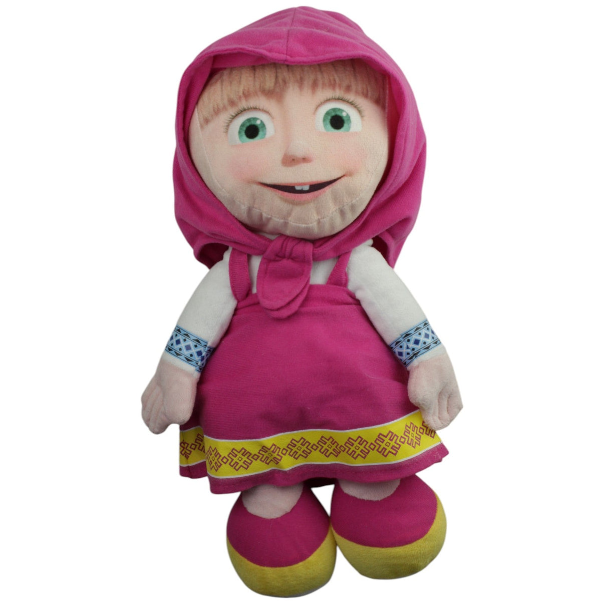 123000015028 PMS XL Mascha aus Mascha und der Bär Plüschfigur Kumpel Leo Gebraucht