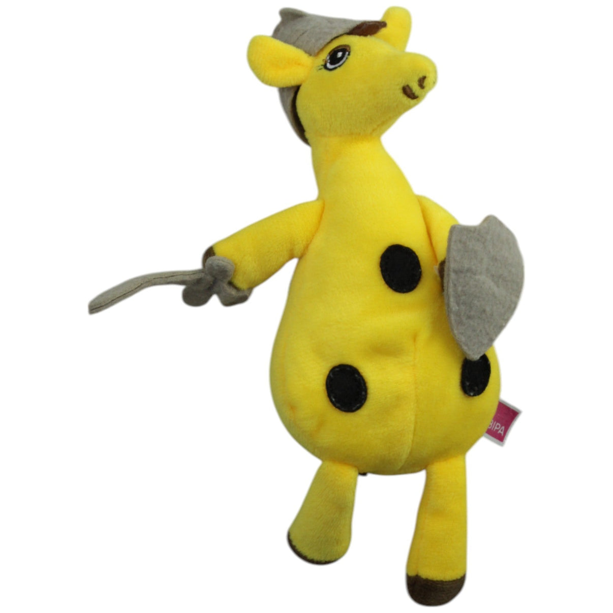 123000015169 BIPA Ritter Giraffe mit Schwert, Schild & Helm Kuscheltier Kumpel Leo Gebraucht
