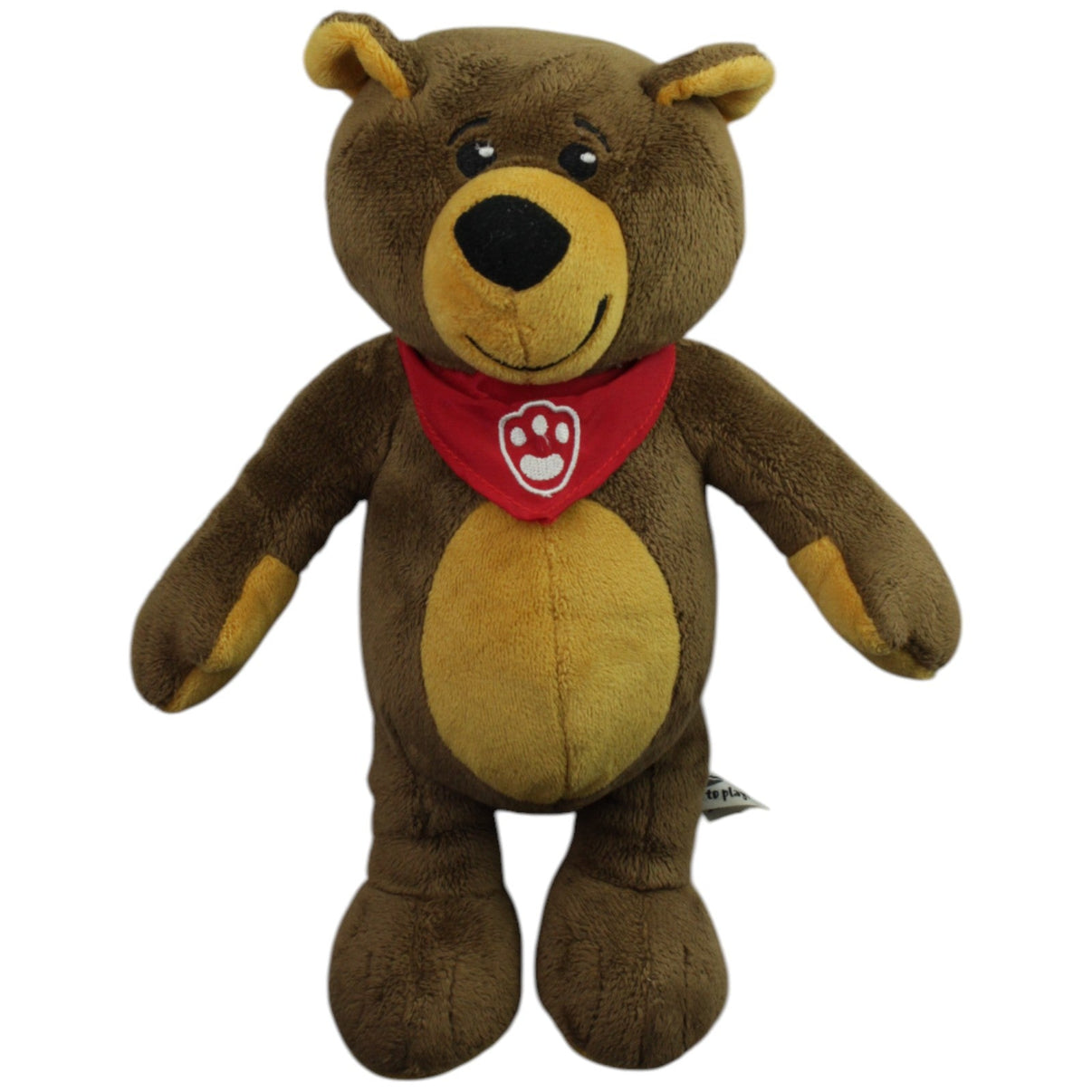 123000015220 Toy Place Süßer Bär mit Halstuch, stehend Kuscheltier Kumpel Leo Gebraucht